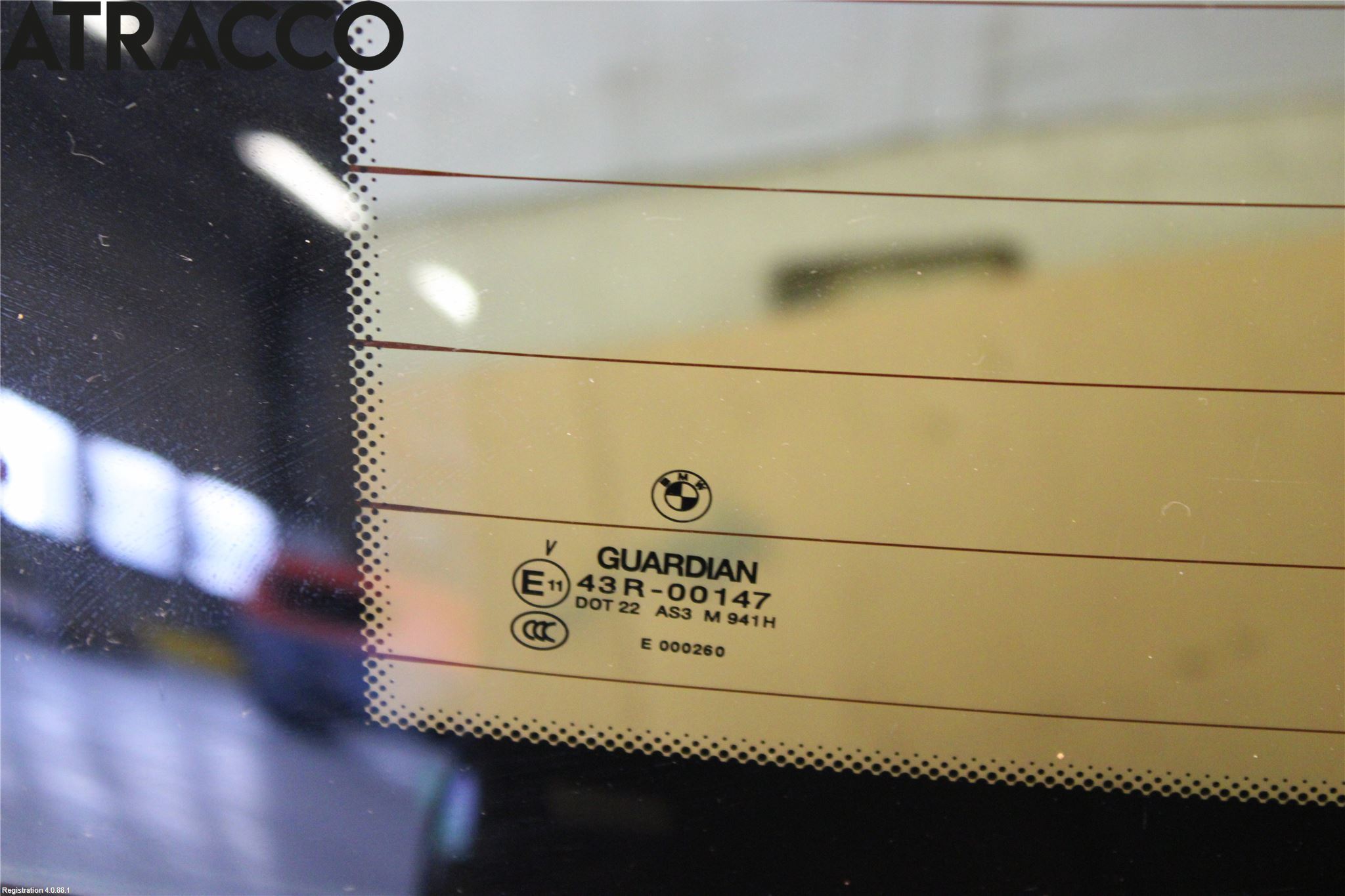 BMW X3 E83     03-10 Bakluke Stv