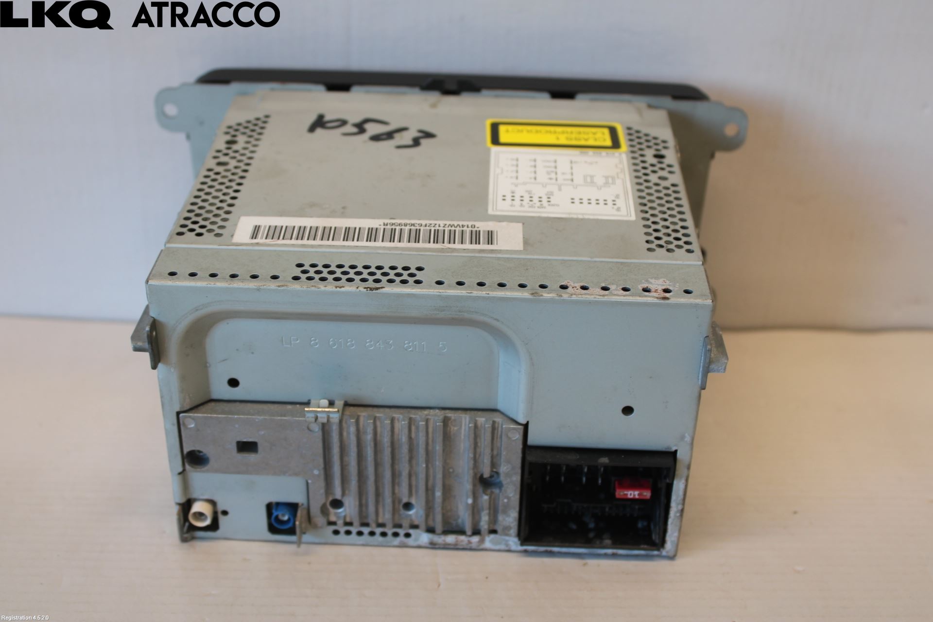 Volkswagen VW TOURAN 03-10 Stereo Radio Med Cd