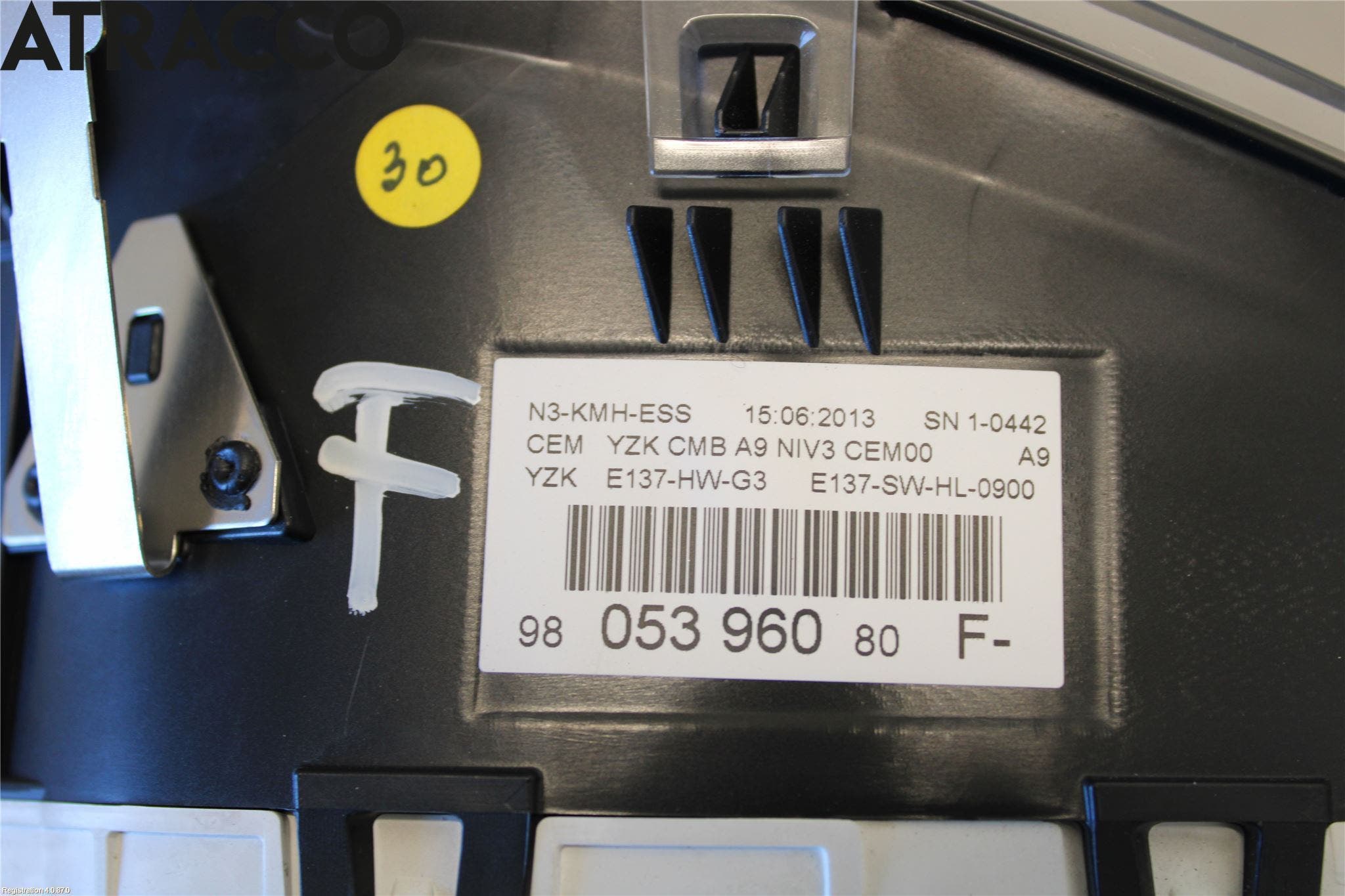 Peugeot 2008 13-20 Instr Kombinert