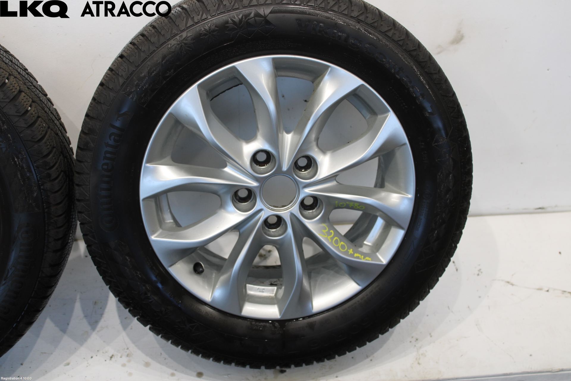 Mazda 3 III 14-19 Dekk Vinter På Alu Felg 4Stk