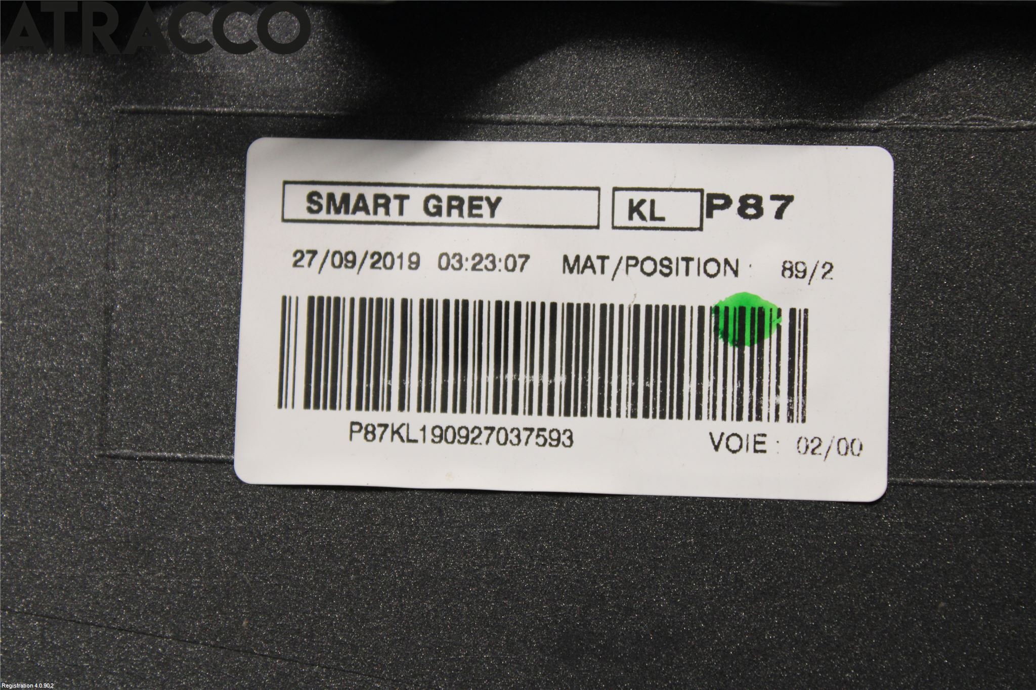 Peugeot 5008 17-24 Støtfanger Bak Hjørne Venstre