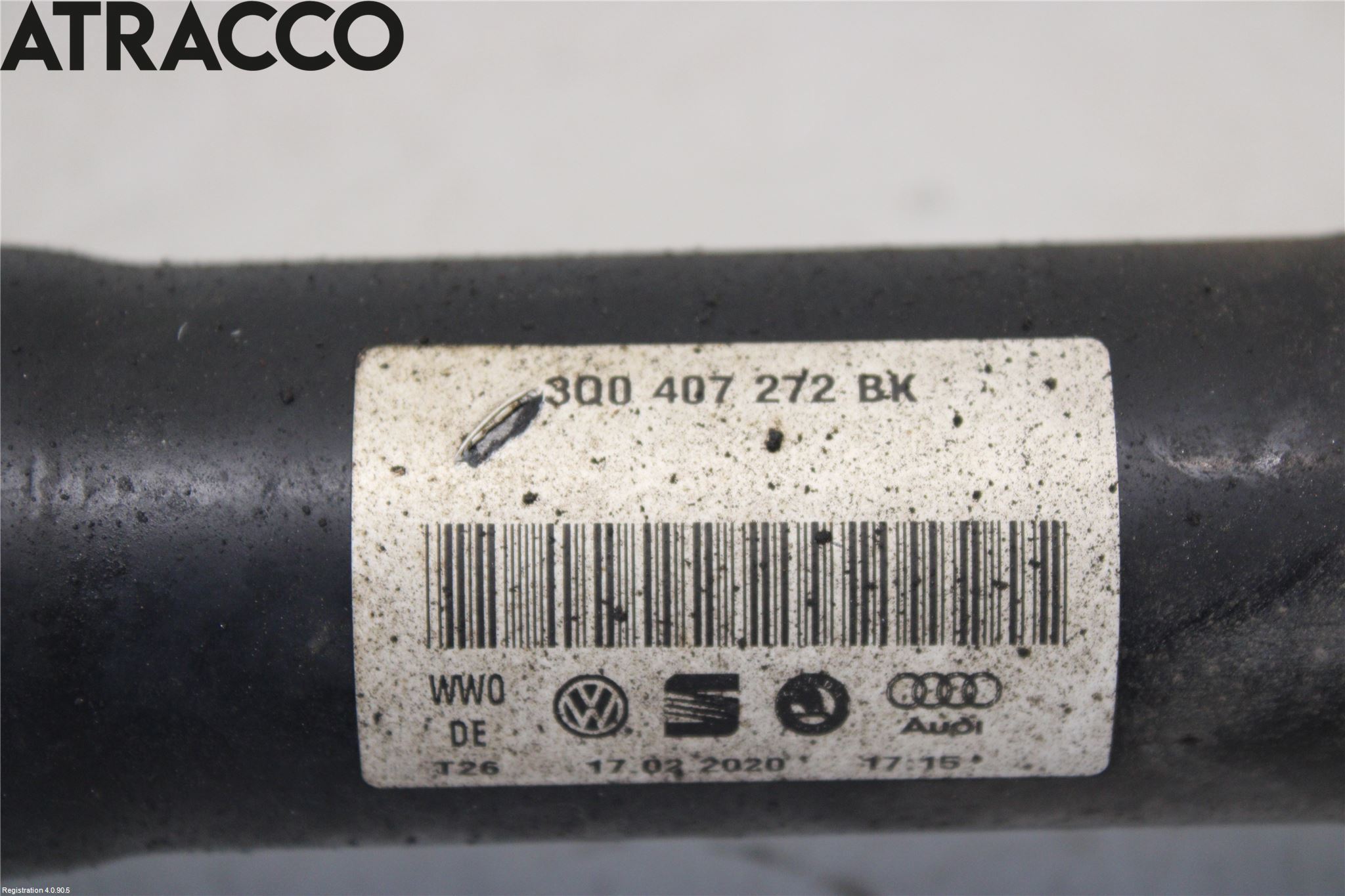 Skoda SUPERB 16-24 Drivaksel Foran Kompl Høyre