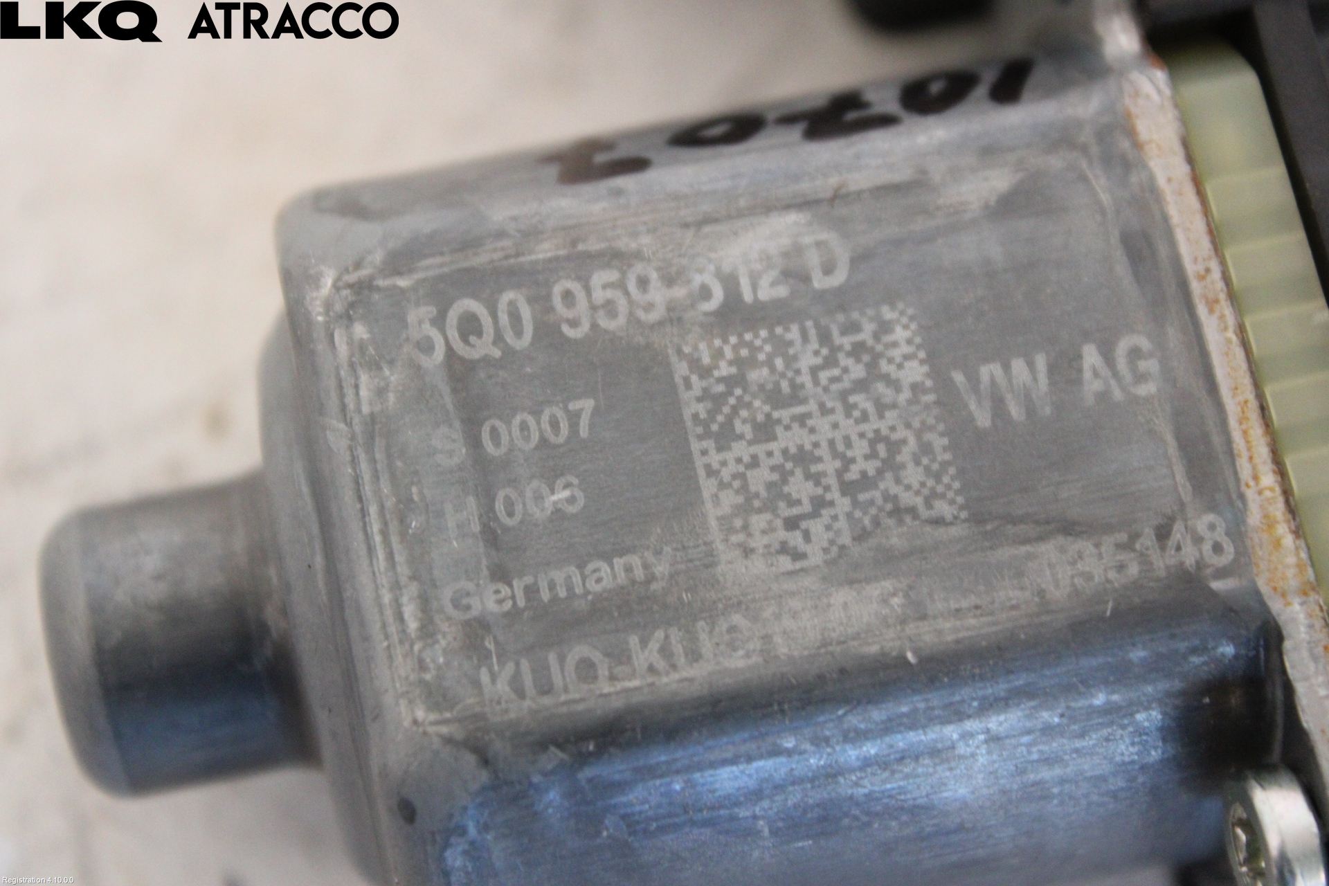 Volkswagen VW GOLF / E-GOLF VII 13-20 Vindusheismotor