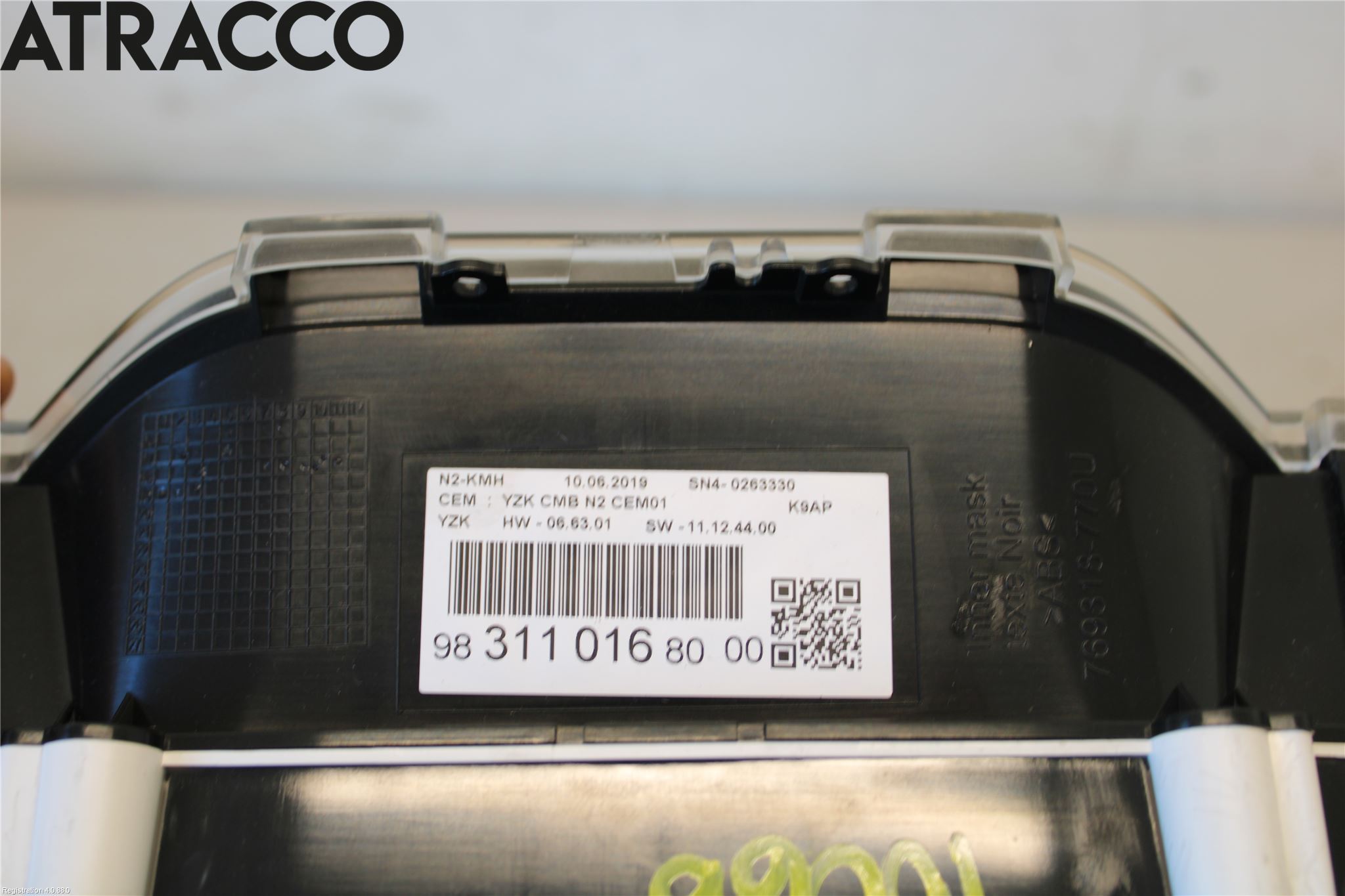 Peugeot PARTNER/E-PARTNER 19- Instr Kombinert