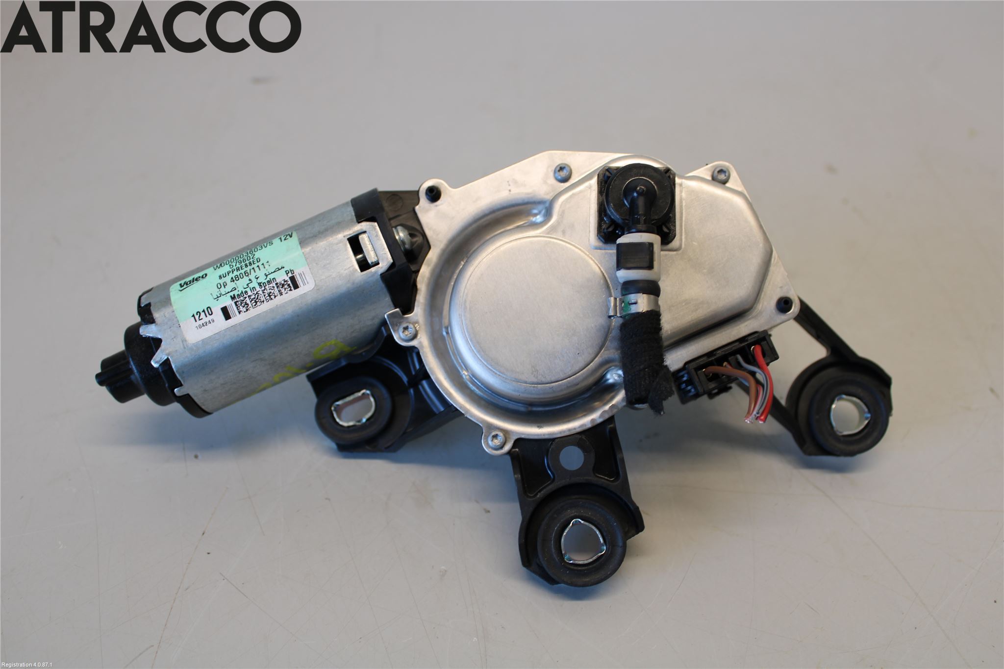 Audi A4/S4 08-11 Viskermotor Bakluke