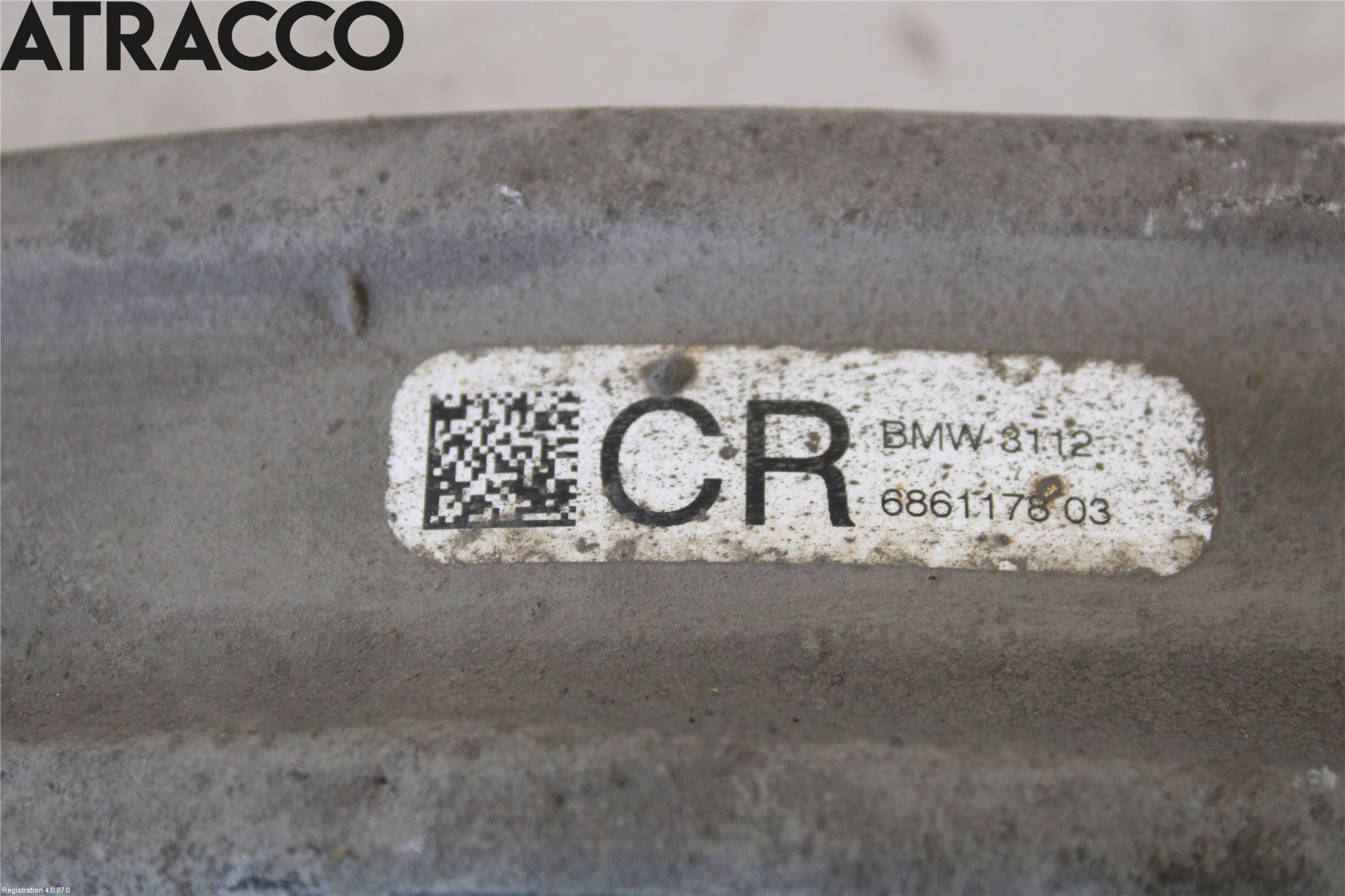 BMW 5 G30/G31/F90 17-23 Bærearm Foran Høyre Nedre