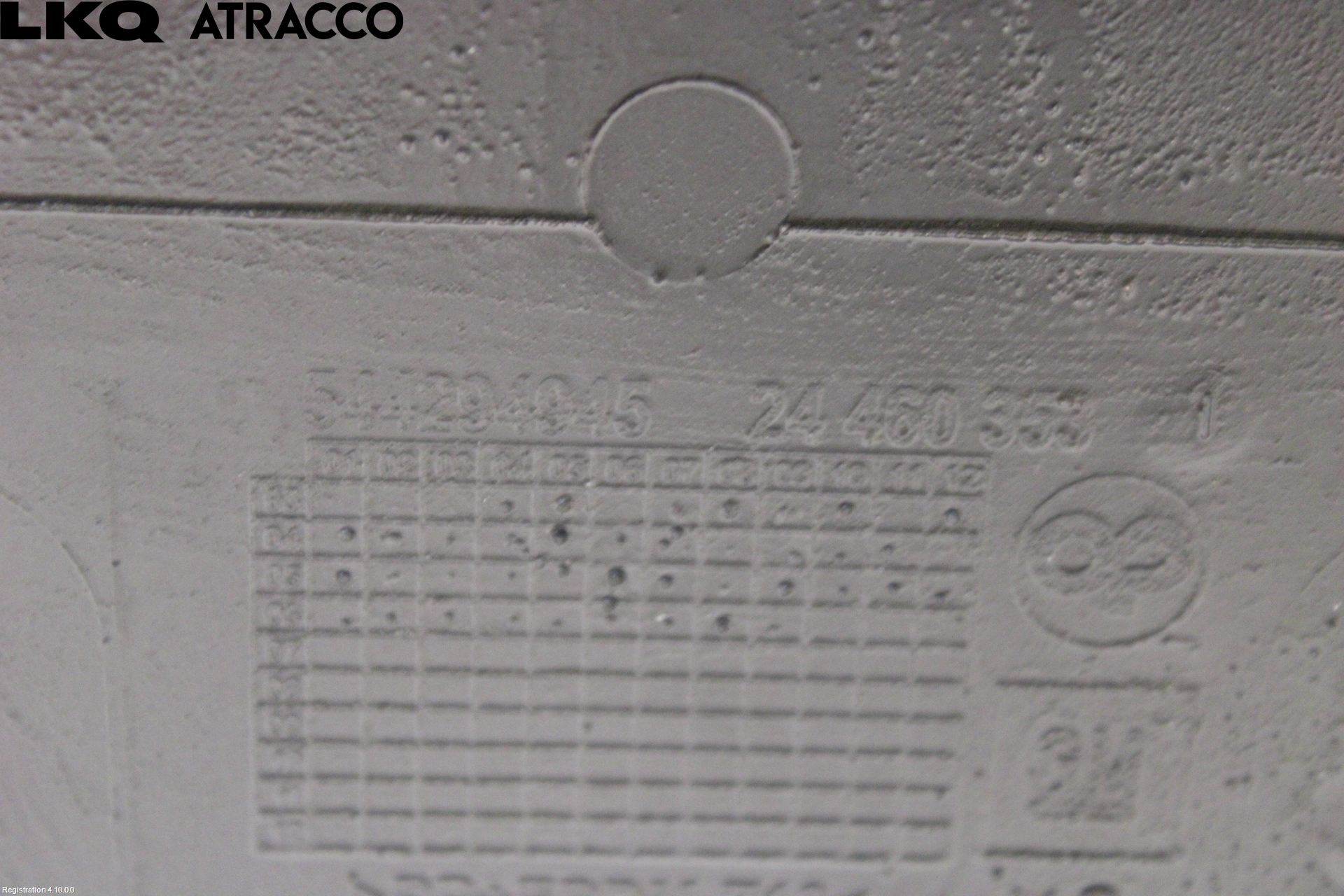 Opel ASTRA H 04-12 Støtfanger Bak