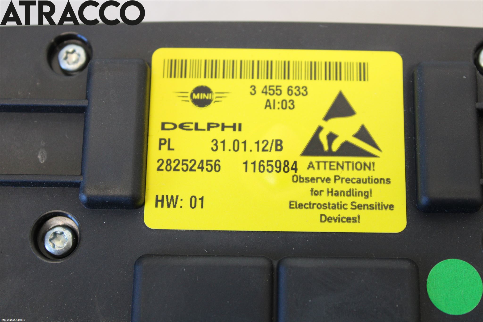 Mini COUPE R56 05-14 Innr Taklys