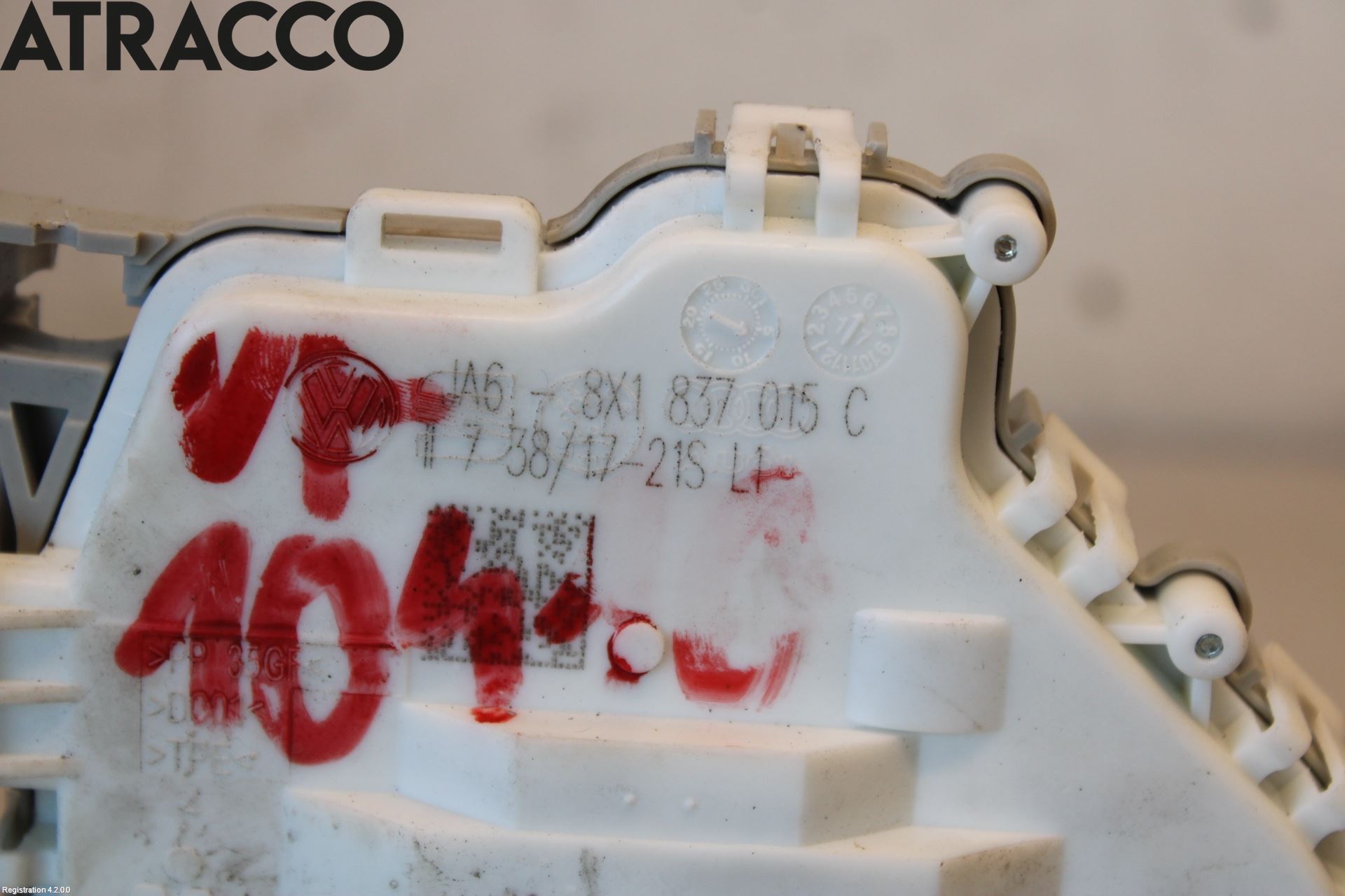 Audi Q2/SQ2 17- Dørlås - Låsekasse