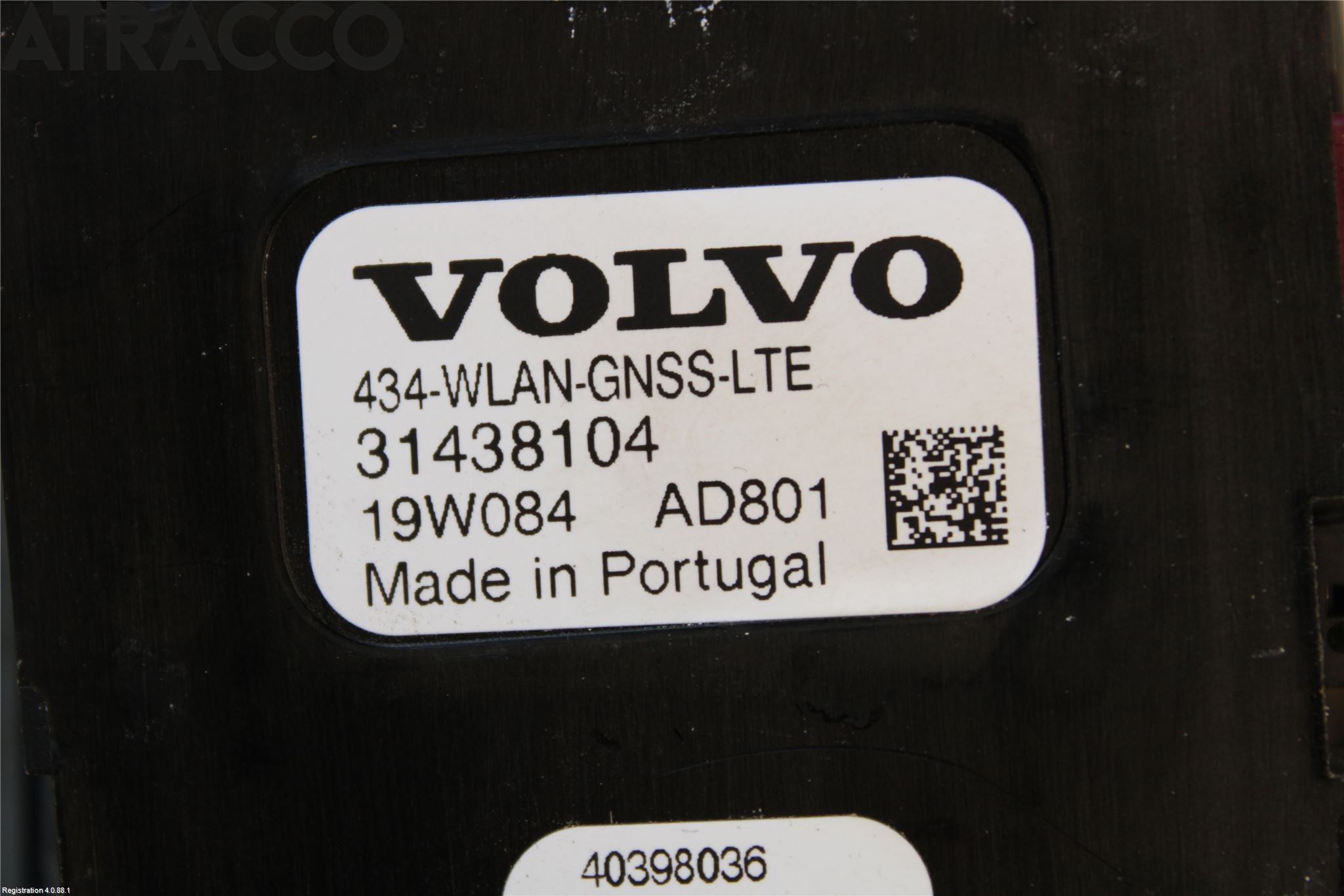 Volvo V60 19- Stereo Antenne Radio-Tv