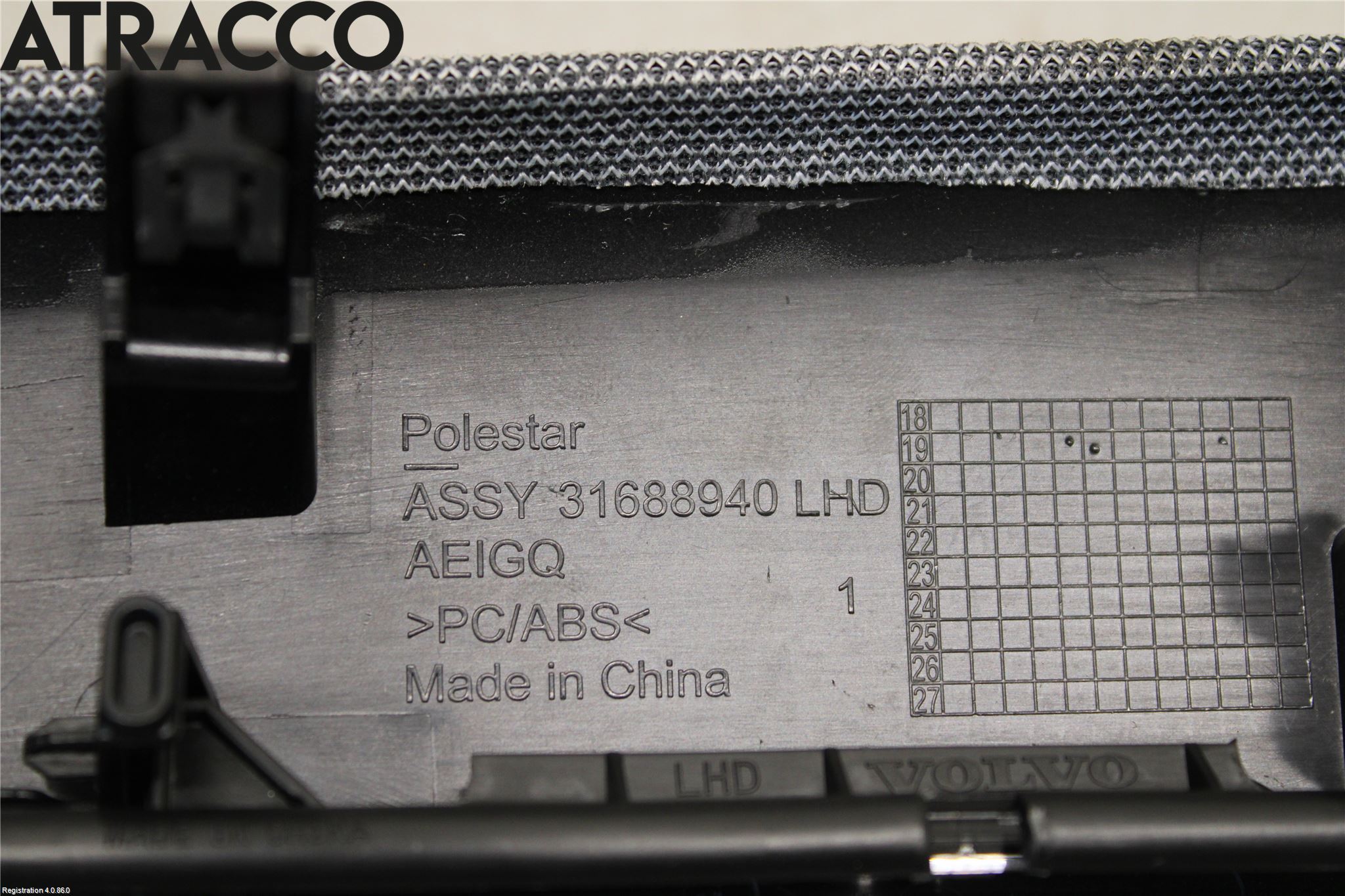 Polestar 2 20- Innr Dekor Instrbord