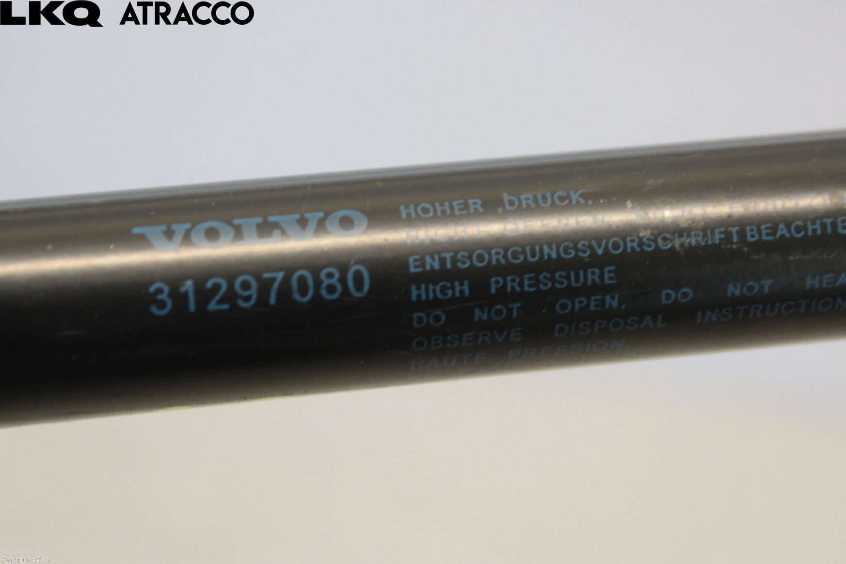 Volvo V60 11-13 Bakluke Demper-Gassfjær