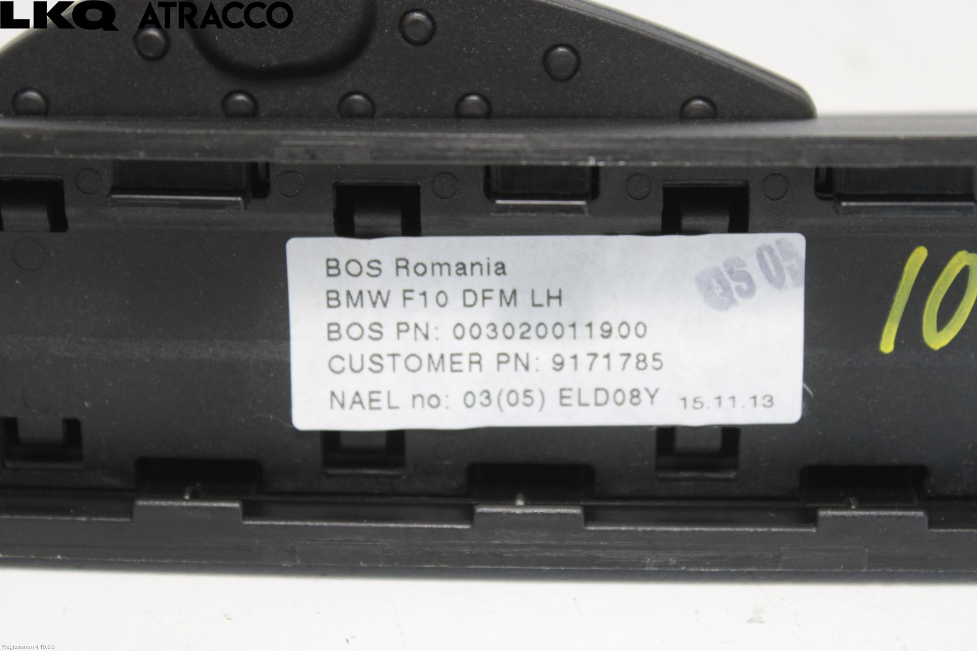 BMW 5 F10/F11/F18 09-17 Innr Solskjerm