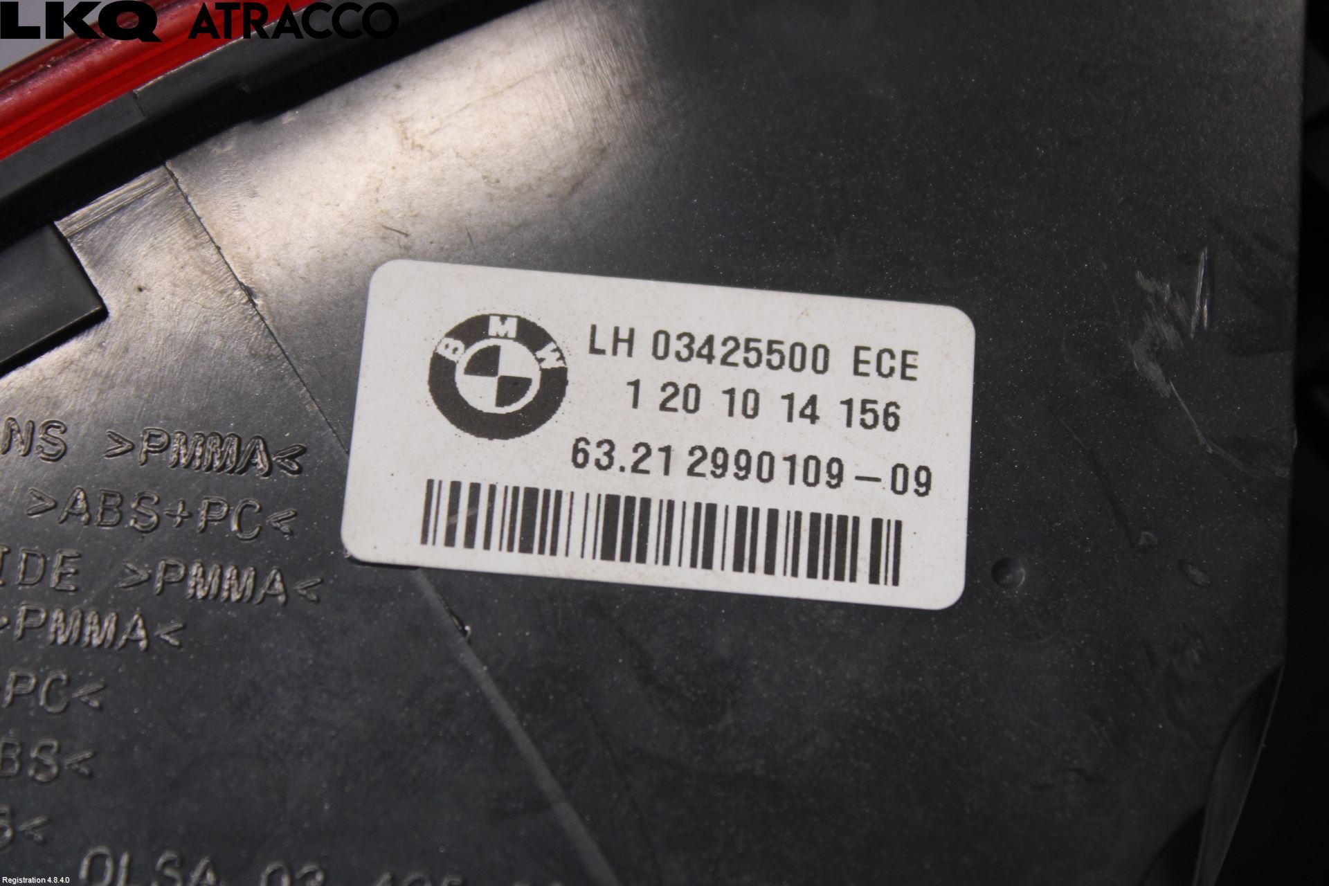 BMW X1 E84 10-15 Baklykt Venstre