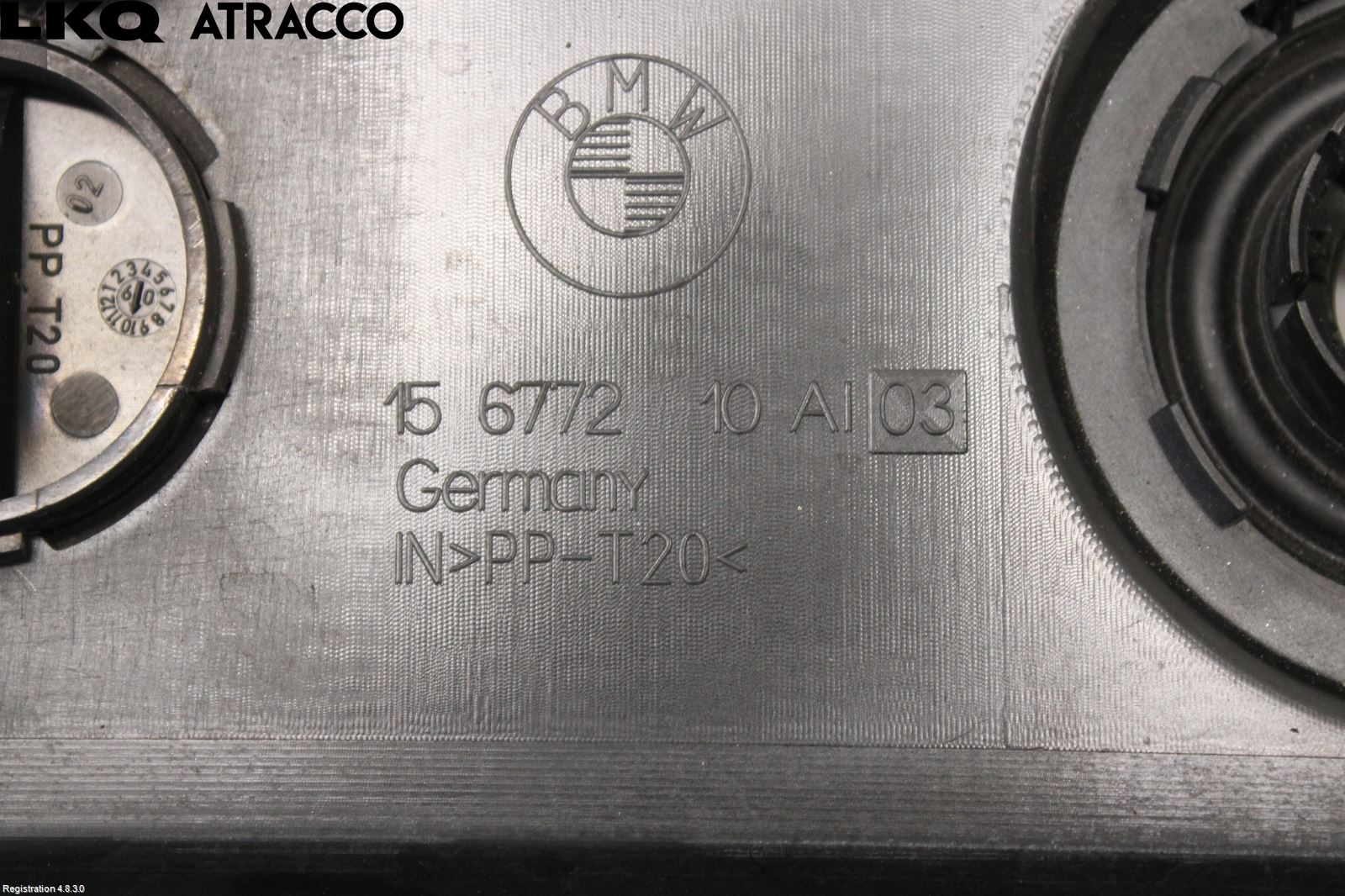 BMW X1 E84 10-15 Visker Deksel-Grill-Under Frr