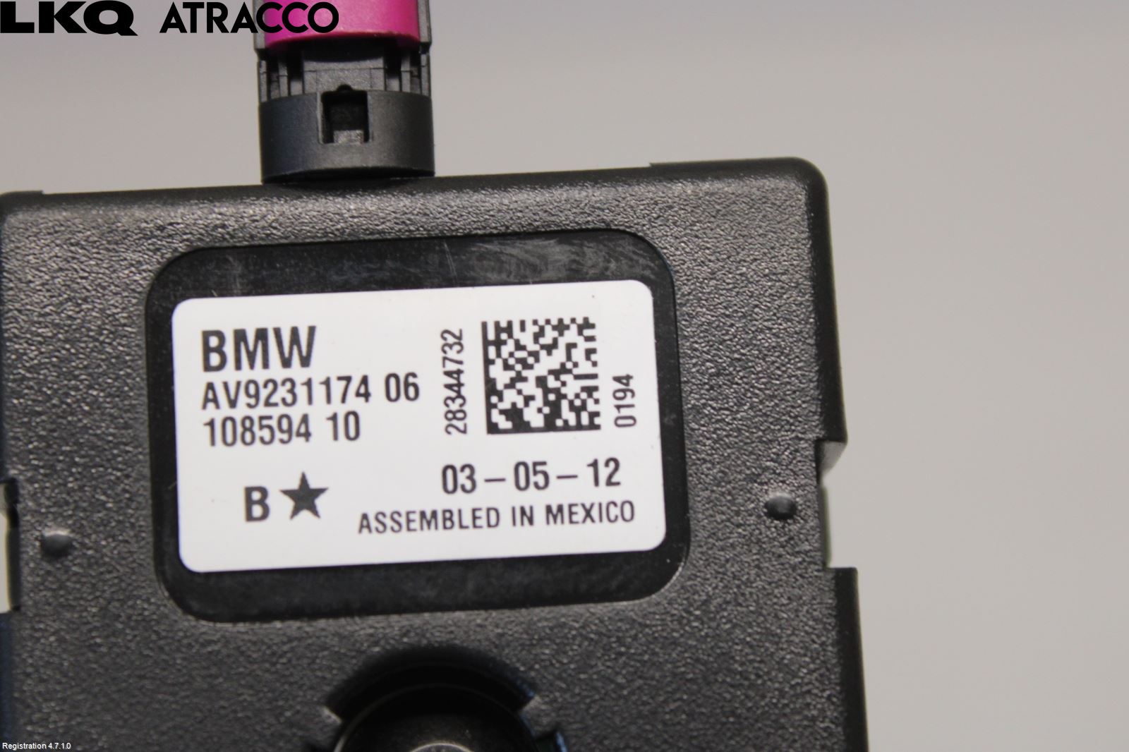 BMW 3 F30/F31/F80 12-19 Antenn El