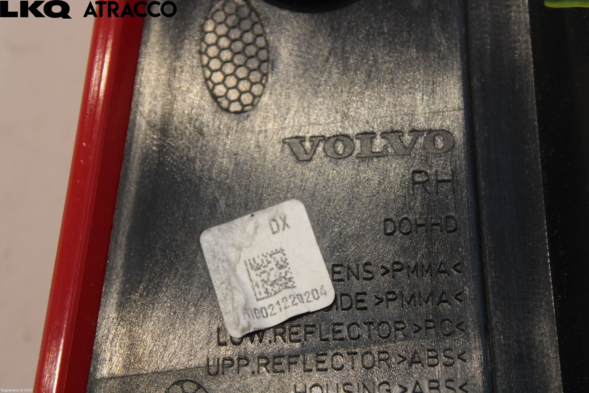 Volvo V40 12-19 Baklykt Høyre