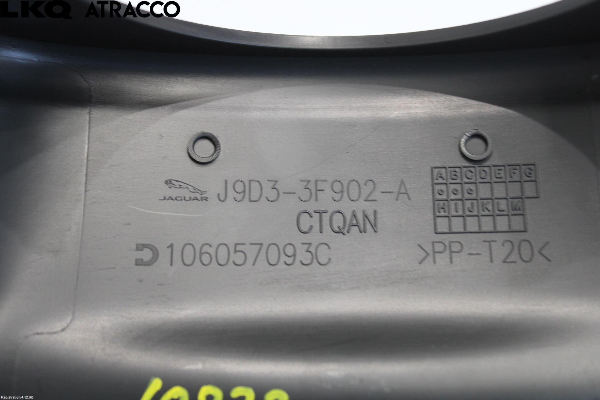 Jaguar I-PACE 18- Rattdeksel - Deksler