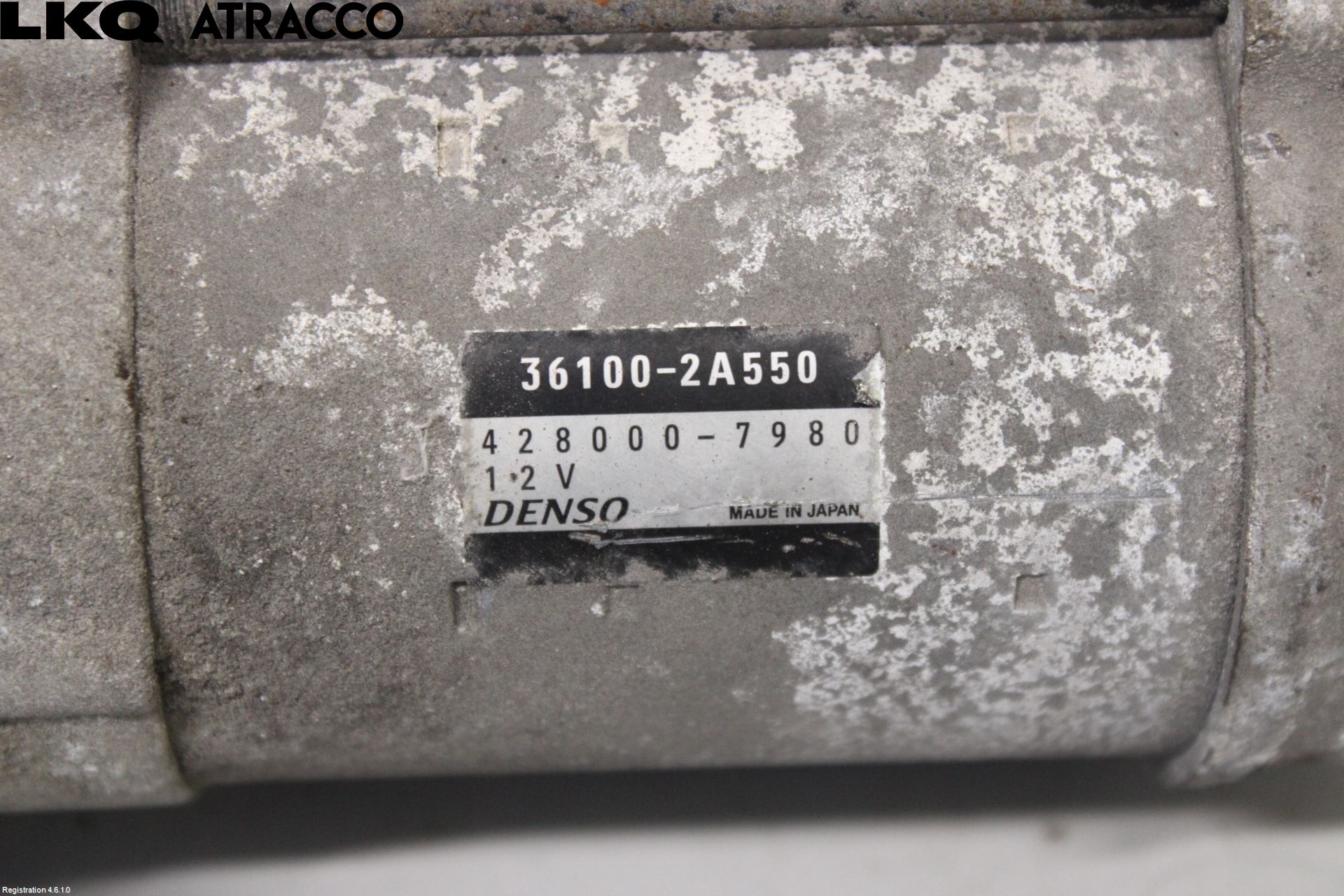 Kia SPORTAGE (SL) 11-15 Startmotor Diesel