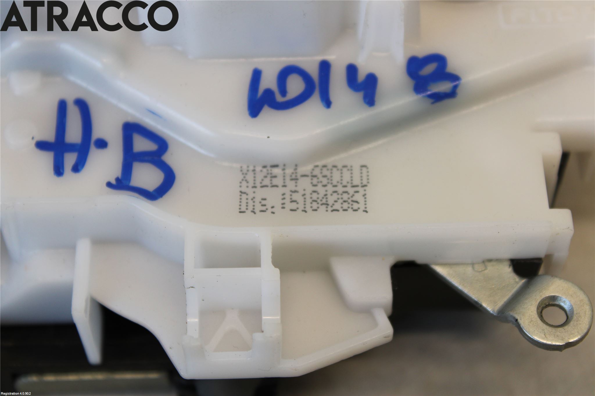 Opel COMBO D 12-18 Dørlås - Låsekasse