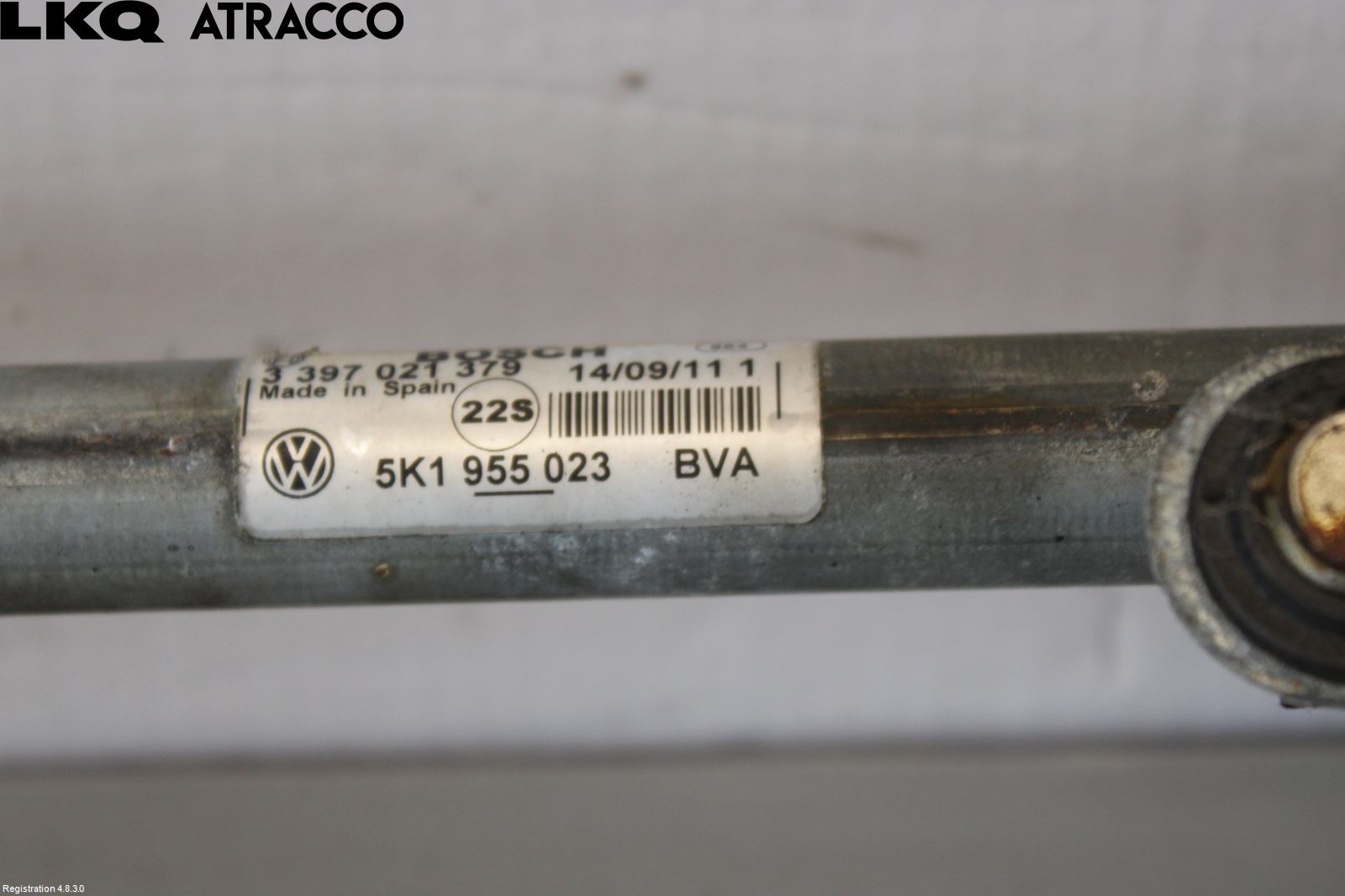 Volkswagen VW GOLF VI 09-13 Viskermotor Frontrute