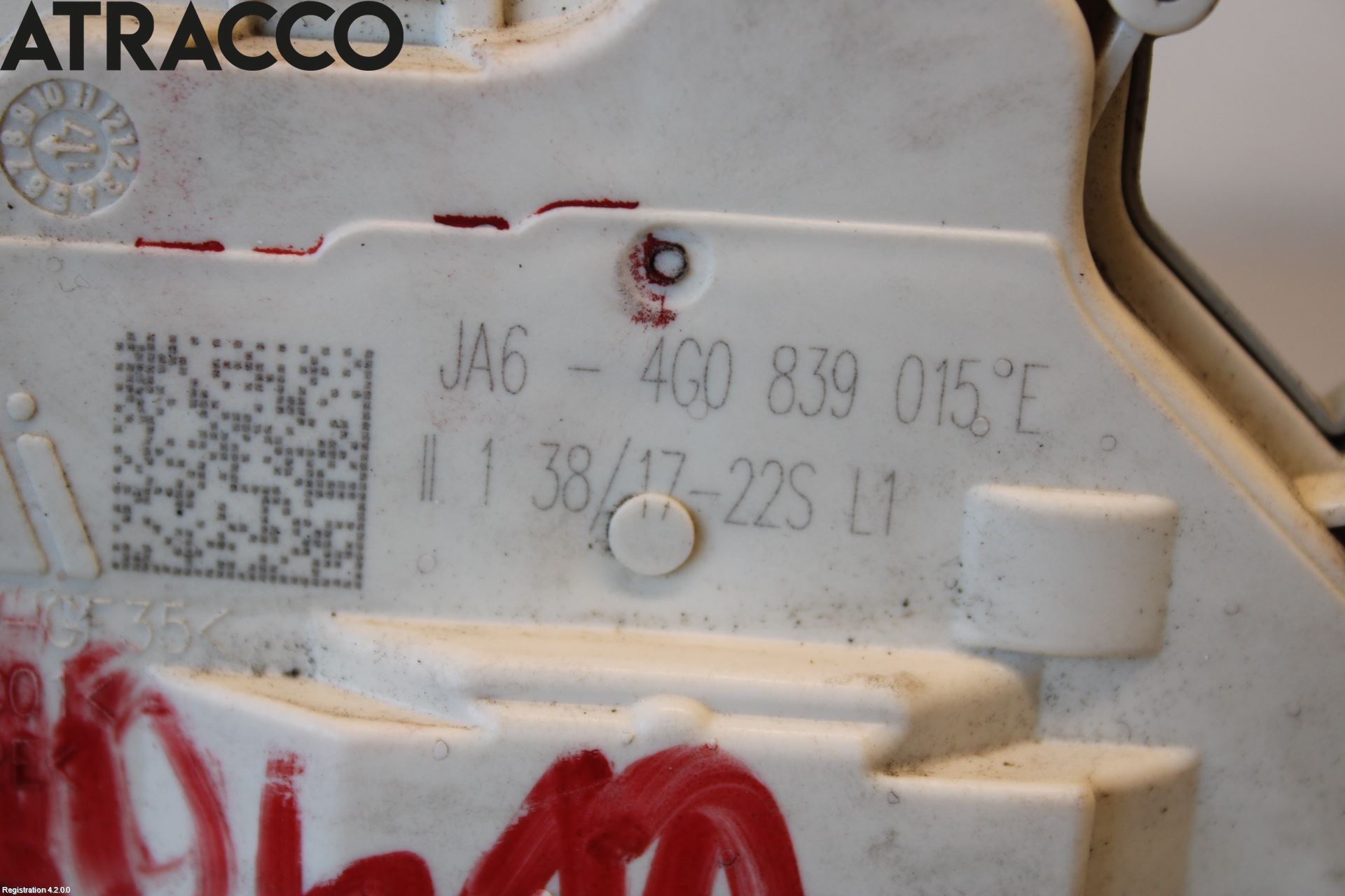 Audi Q2/SQ2 17- Dørlås - Låsekasse