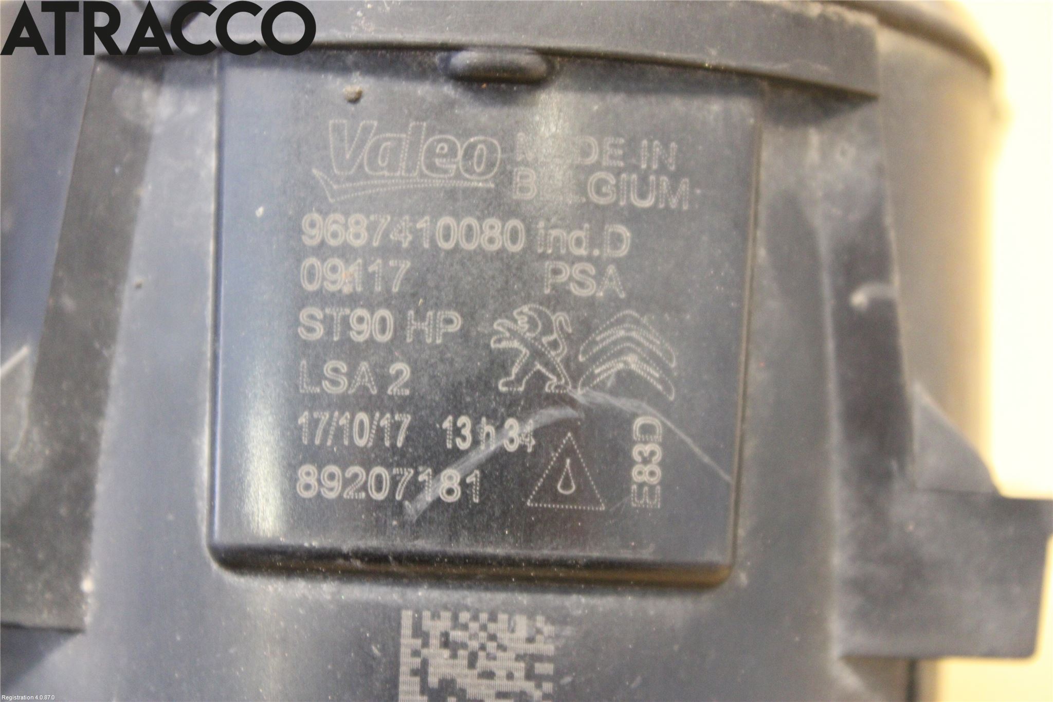 Citroen JUMPY/E-JUMPY 16- Frontlykt-Kurve-Tåkelys