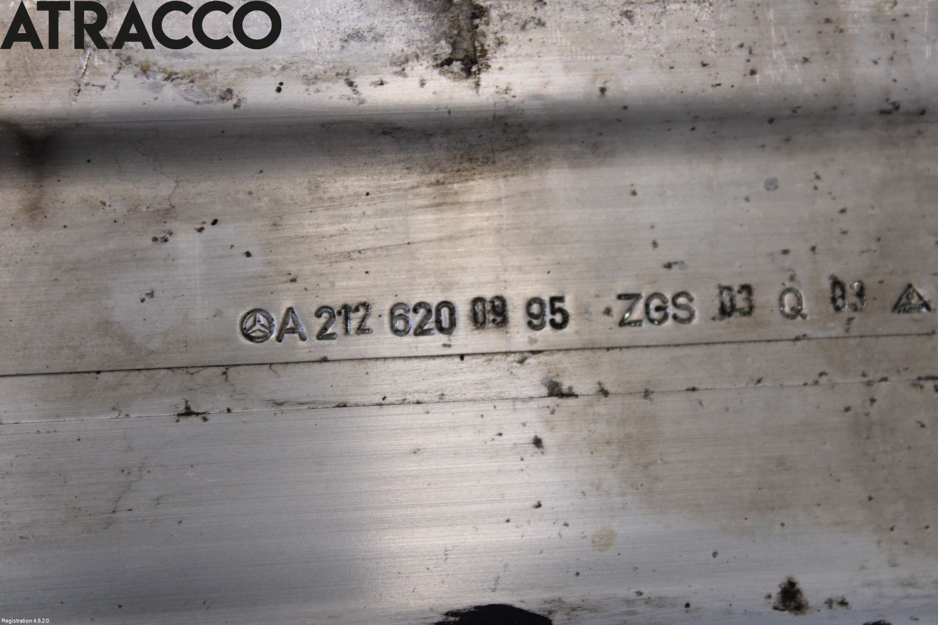 Mercedes-Benz MB E-KLASS (W212) 09-16 Støtfanger Foran Feste