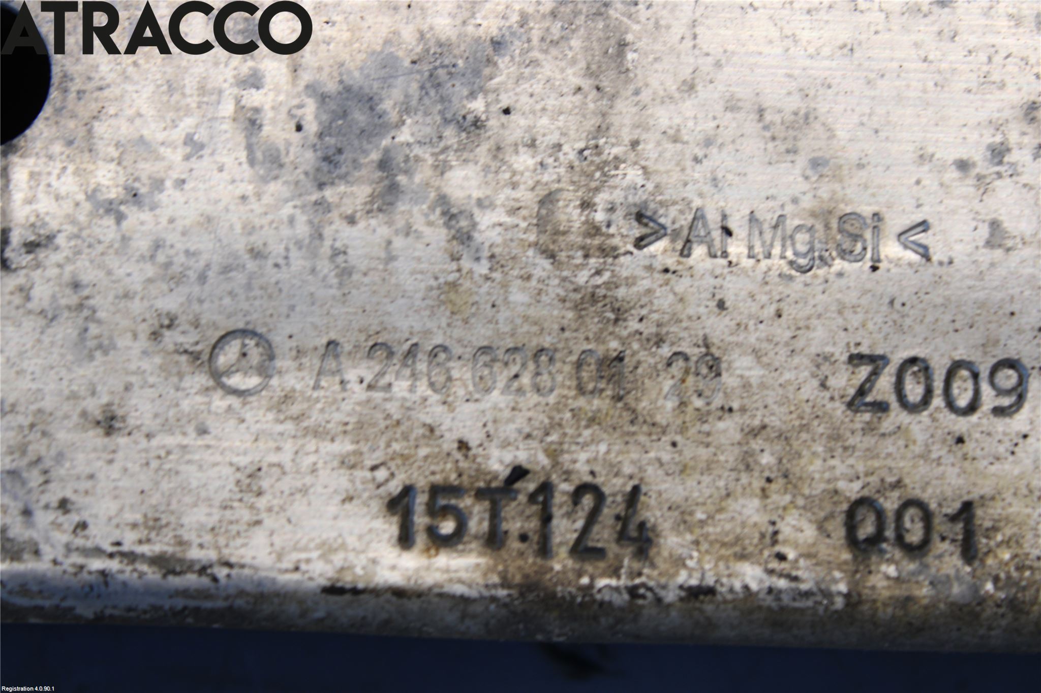 Mercedes-Benz MB B-KLASS (W246/W242) 12-19 Støtfanger Foran Feste