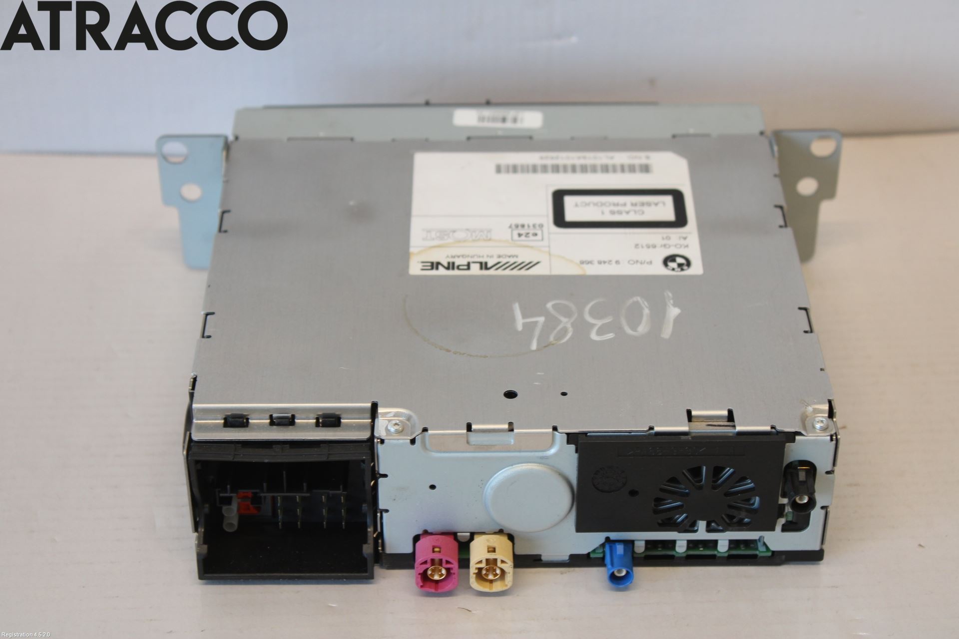 BMW 5 F10/F11/F18 09-17 Stereo Radio Med Cd