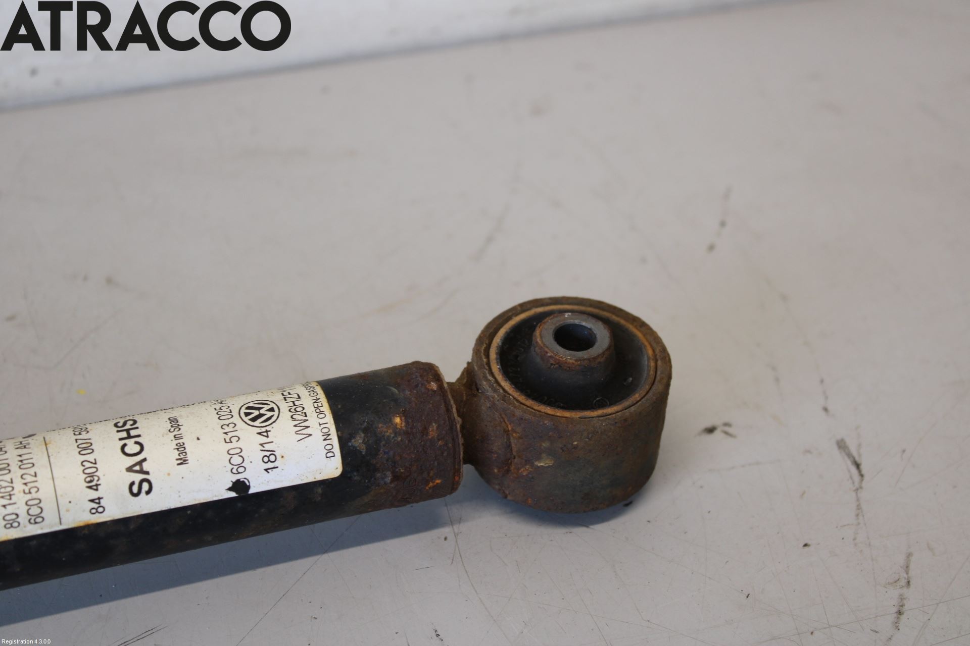 Volkswagen VW POLO 10-17 Støtdemper Bak