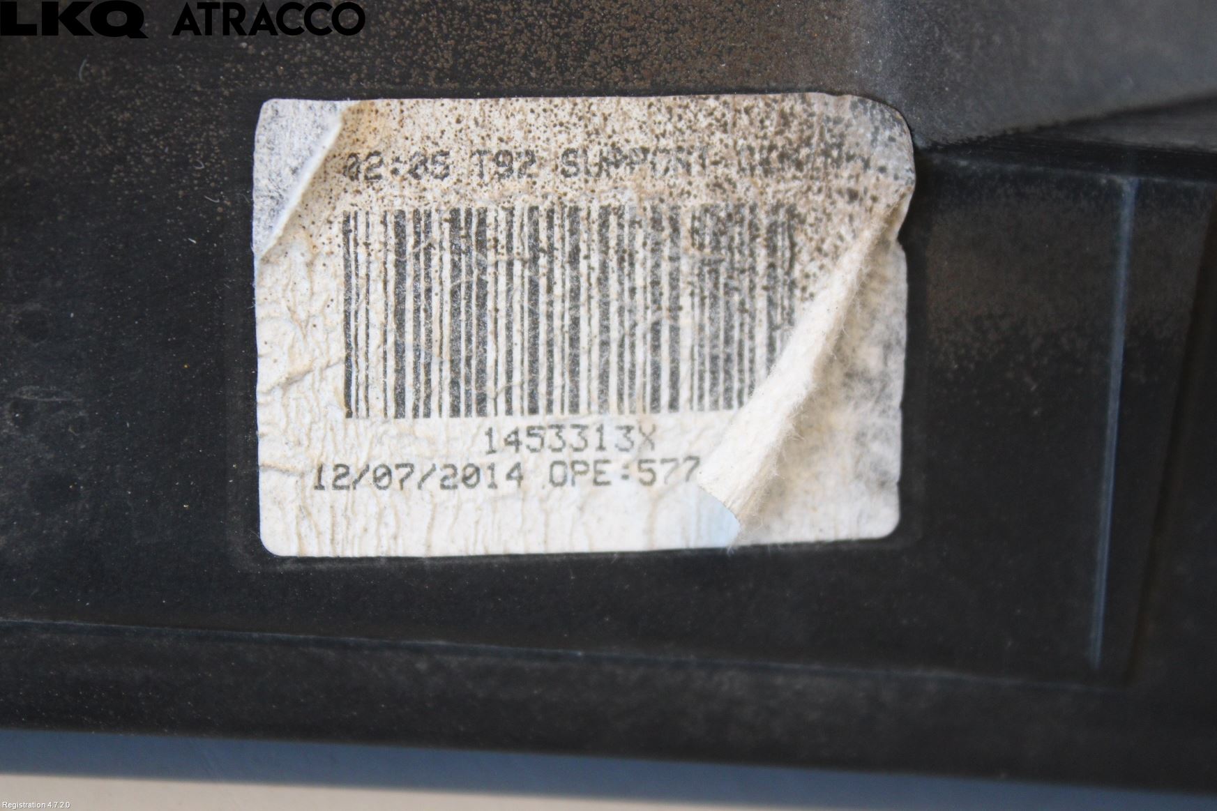 Peugeot 308 14-21 Støtfanger Bak Deform Element