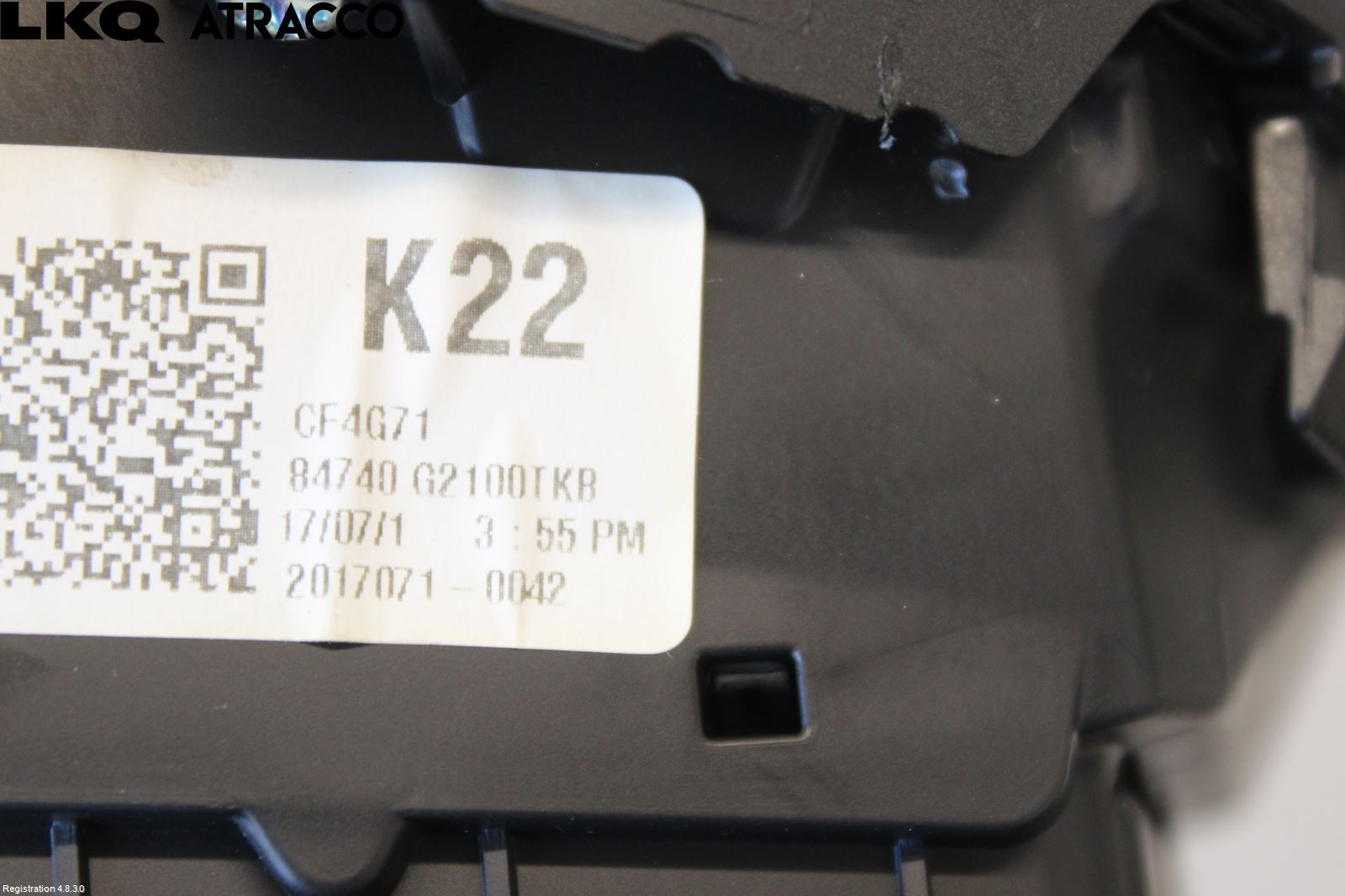 Hyundai IONIQ AE 17-22 Dashbord Kanal - Dyse