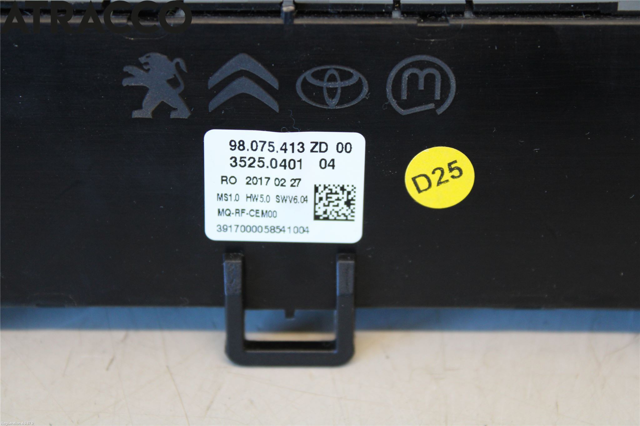 Peugeot EXPERT/E-EXPERT 17- Varme Ac Betjening-Display