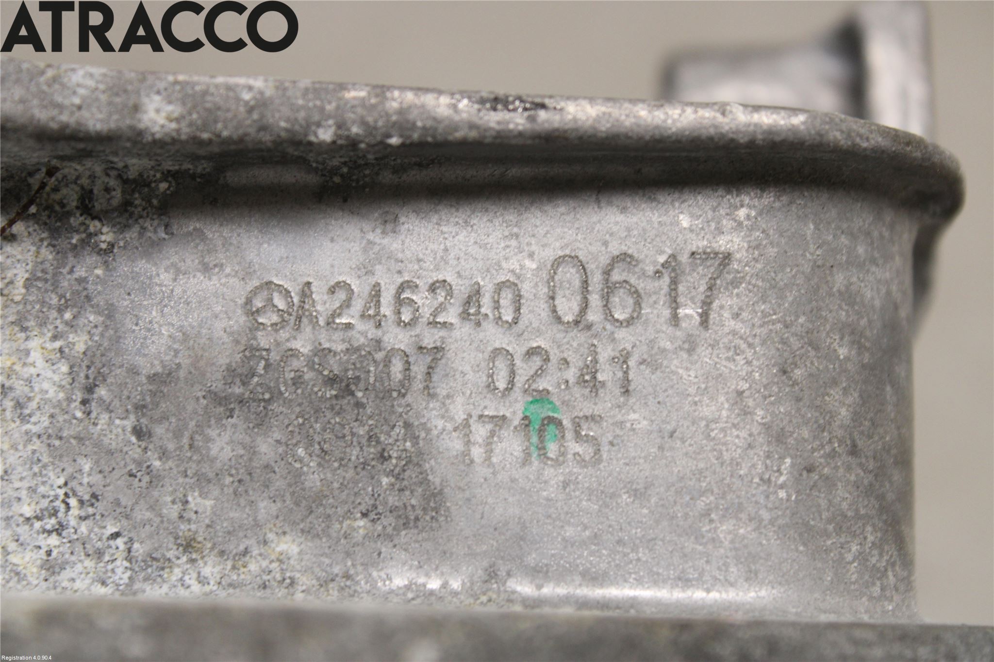 Mercedes-Benz MB B-KLASS (W246/W242) 12-19 Gearkasse Feste Stål-Alu