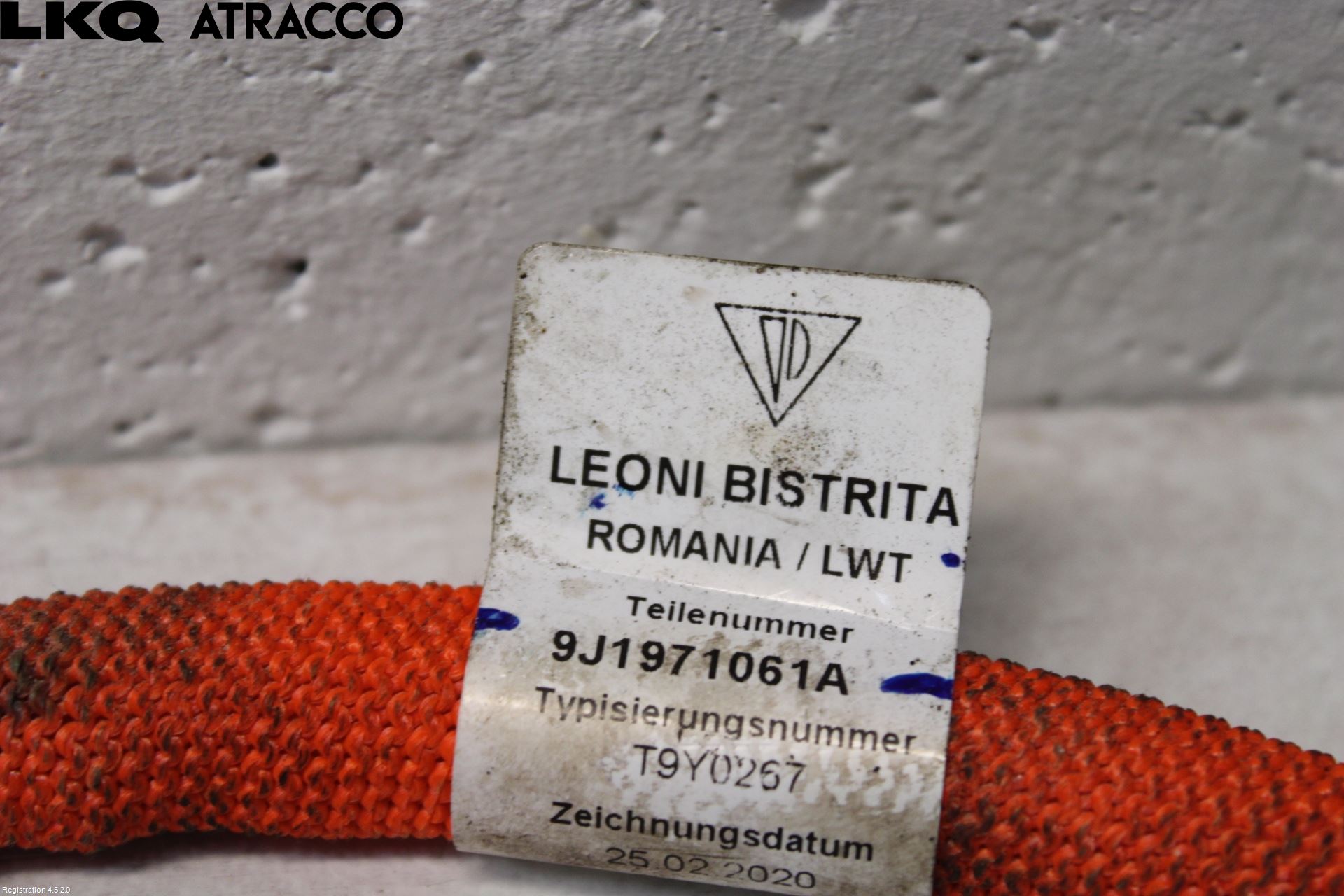 Porsche TAYCAN 20- Kabelhärva Högspänning