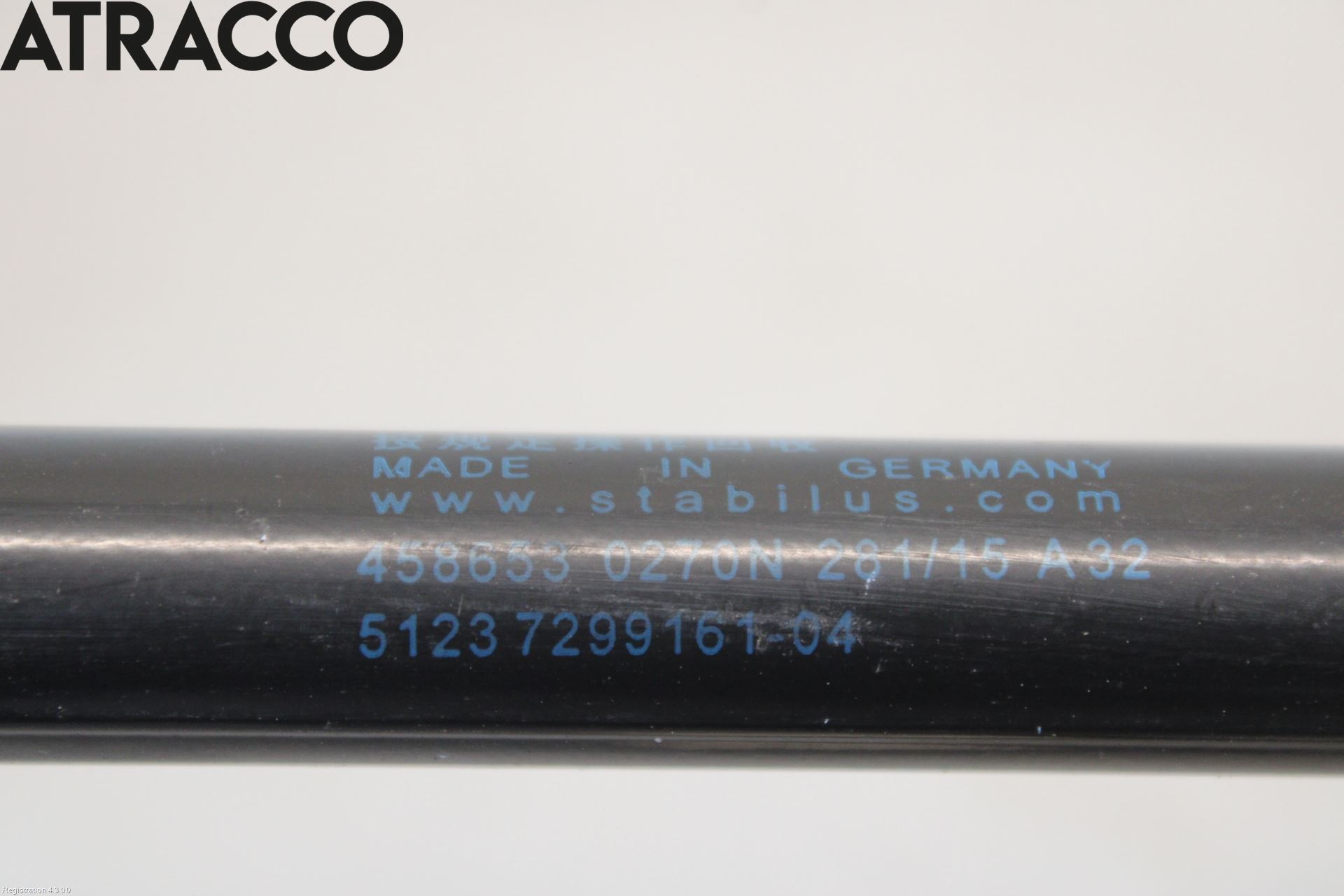 BMW i3 I01 13-22 Panser Demper-Gassfjær