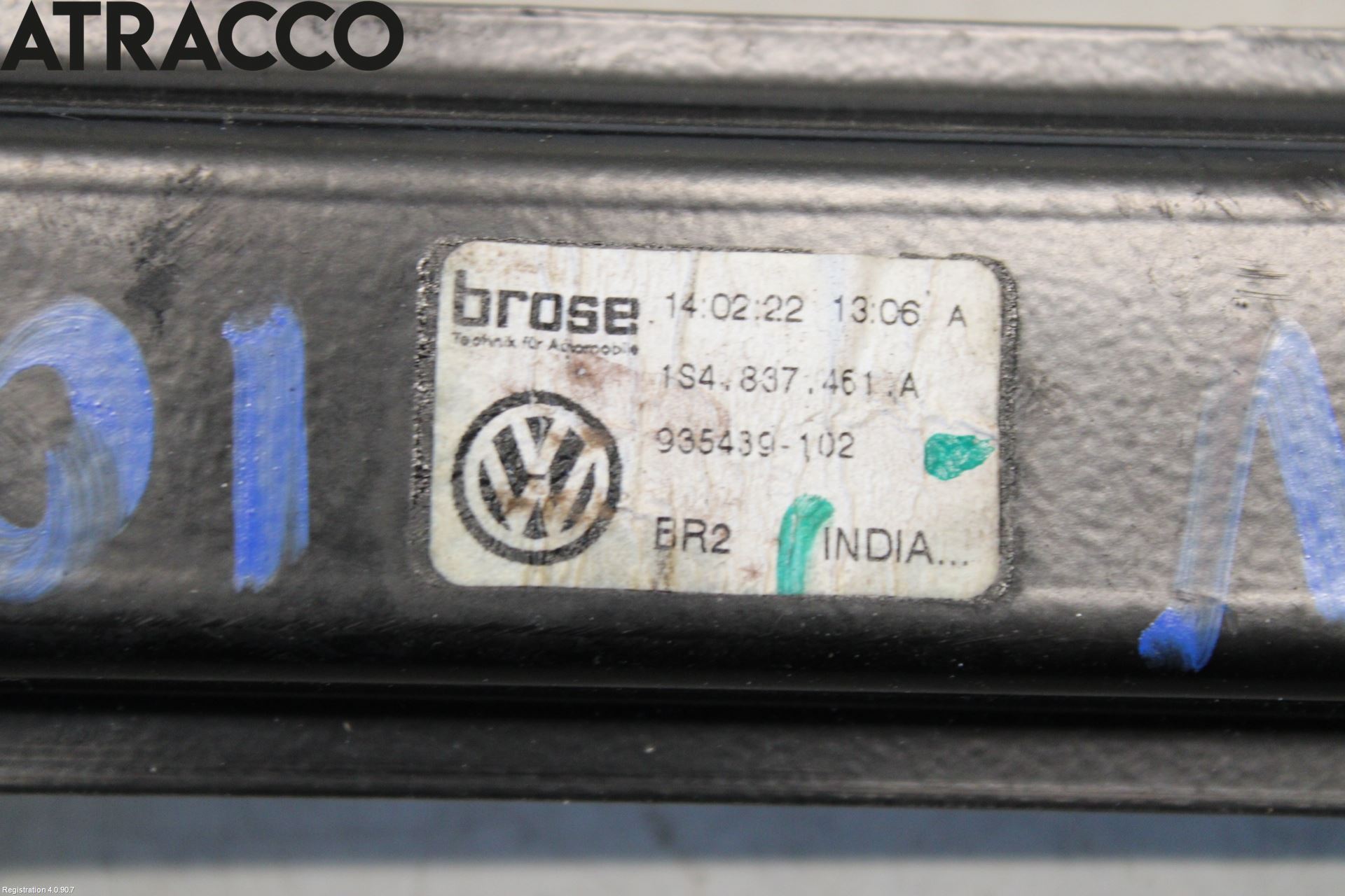 Volkswagen VW UP! / E-UP! Vindusheis