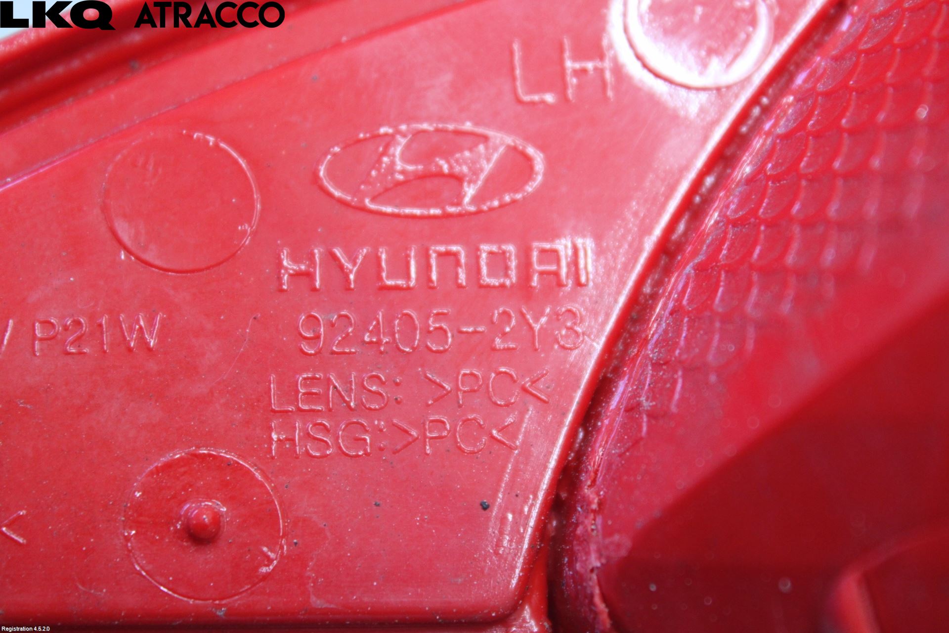 Hyundai SANTA FE 13-18 Baklykt Ryggelys-Tåkelys