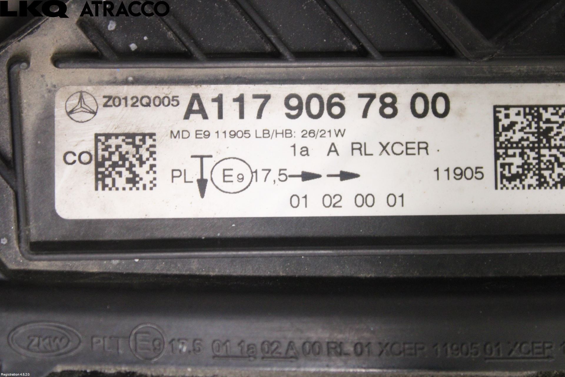 Mercedes-Benz MB CLA-KLASS (C117/X117) 13-19 Frontlykt Venstre