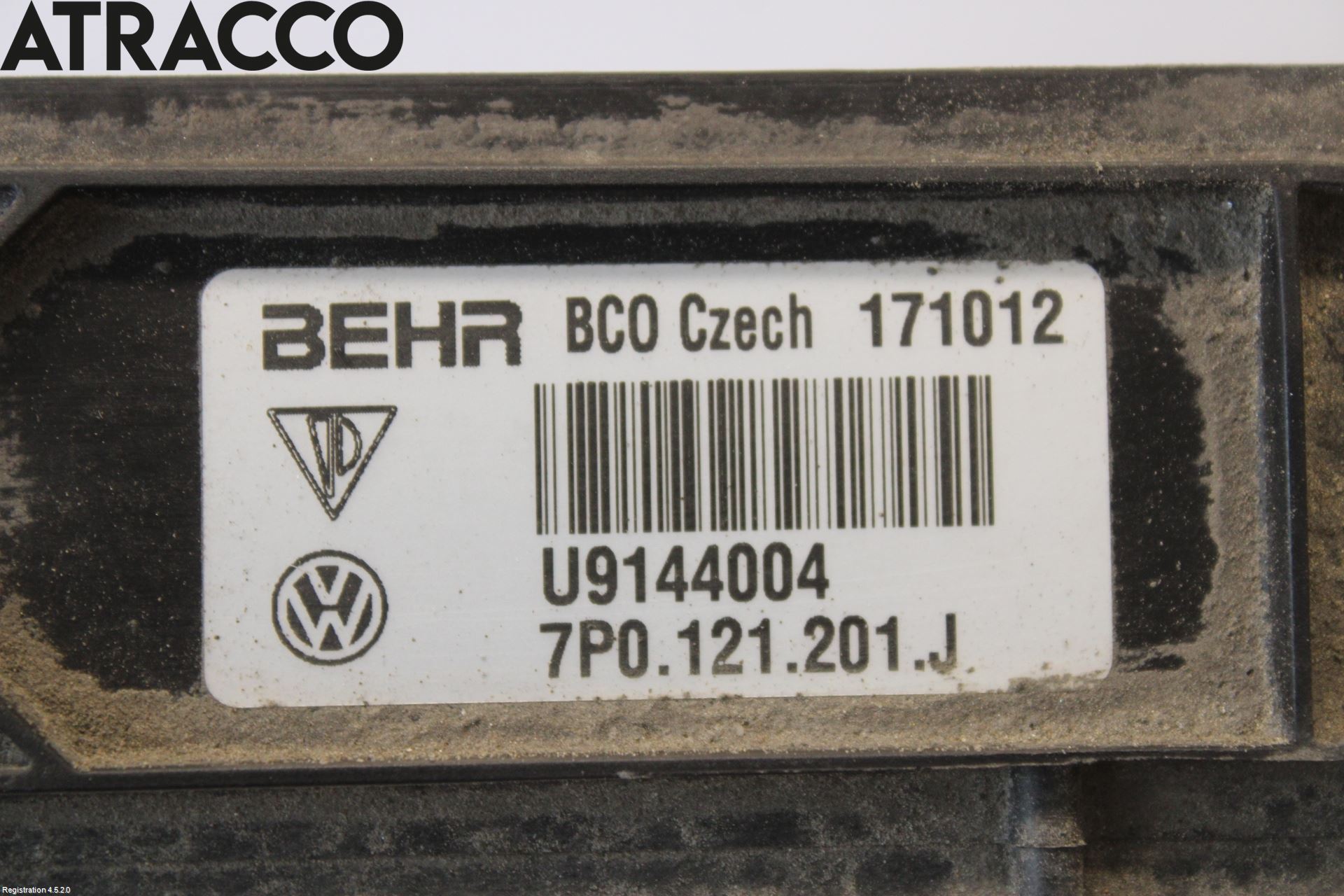 Porsche CAYENNE 03- Radiator Feste - Ramme - Bjelk