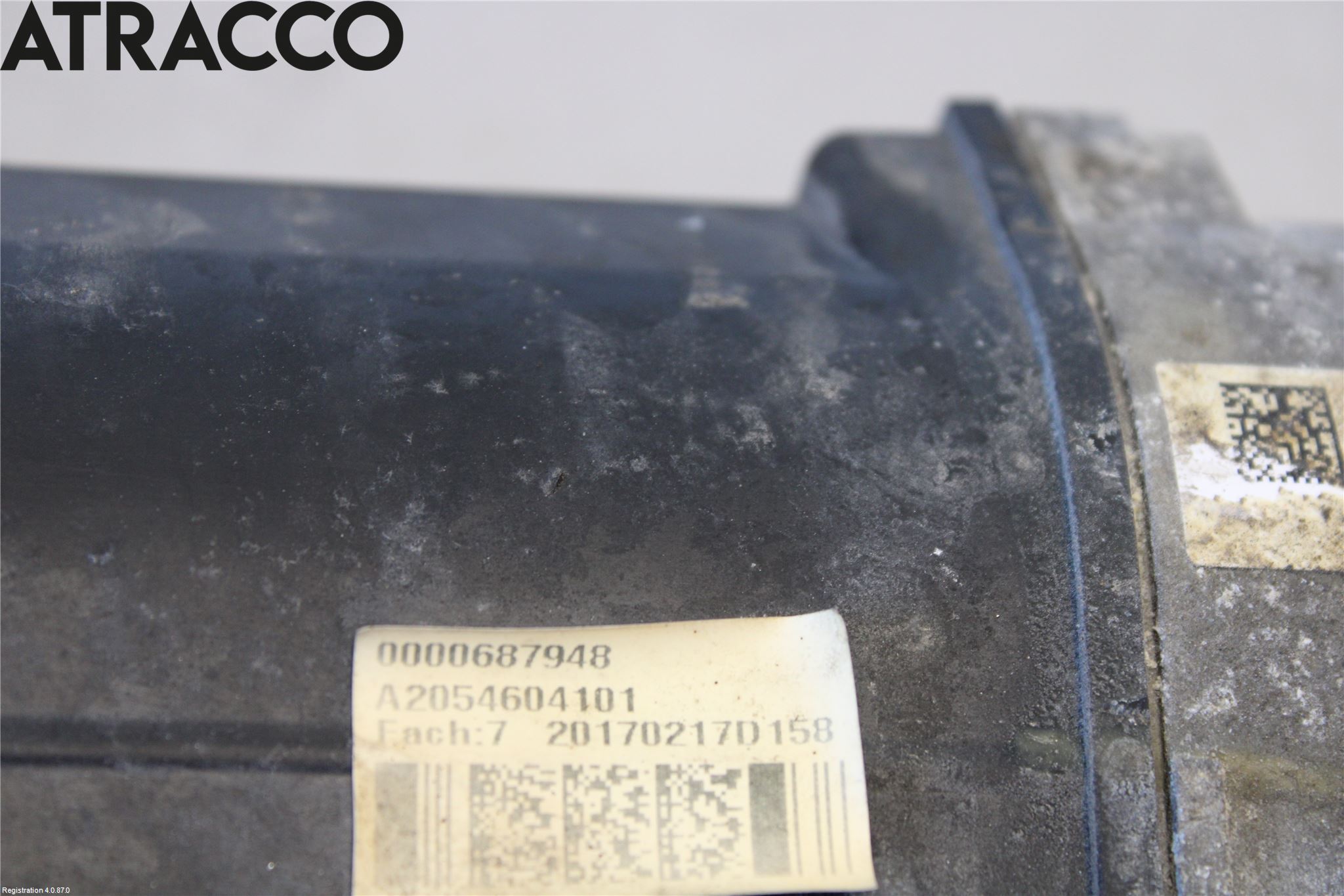 Mercedes-Benz MB C-KLASS (W205) 14-21 Servo Snekke - Tannstang