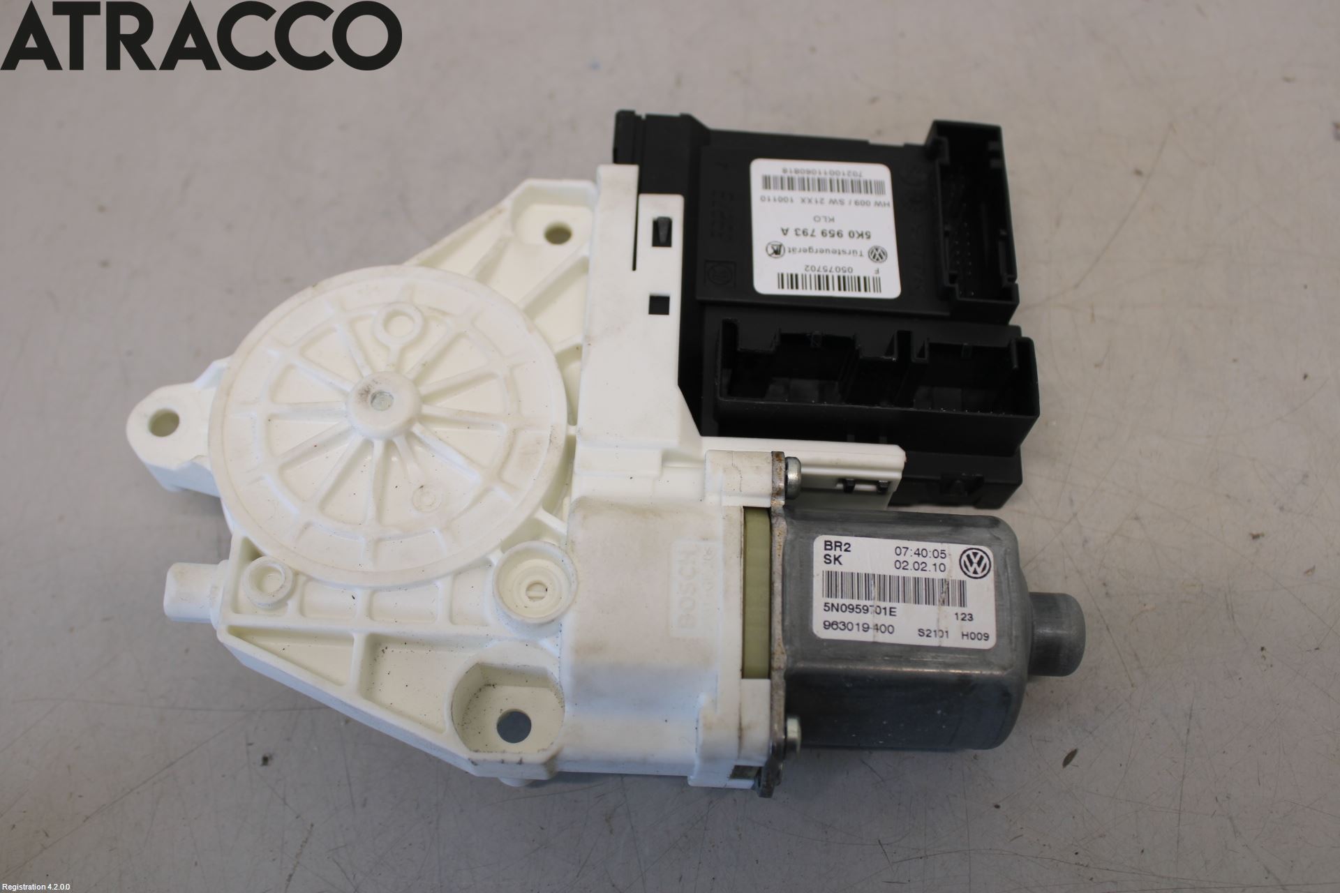 Volkswagen VW TIGUAN 07-16 Vindusheismotor