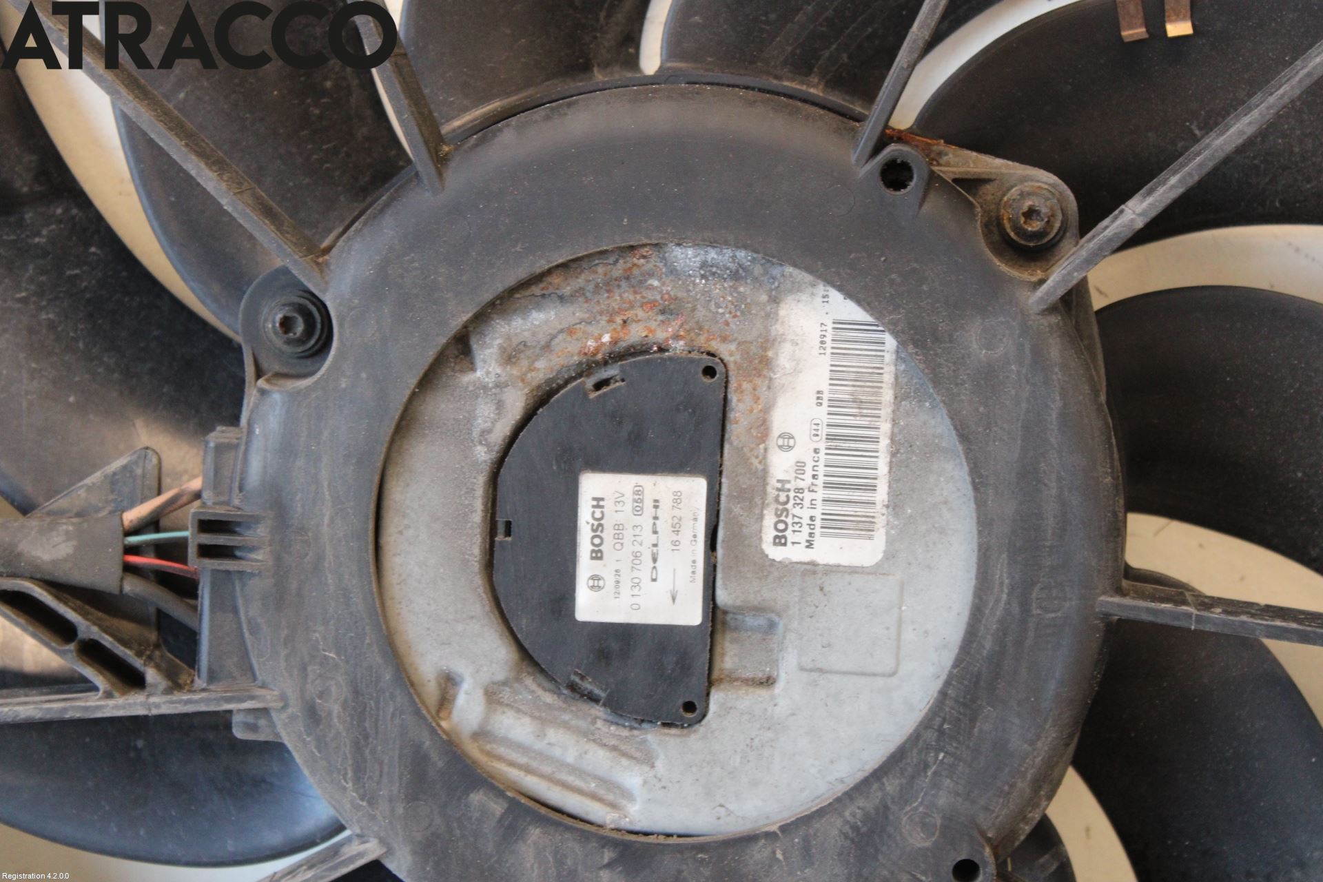 Opel ZAFIRA C 12-19 Kjølevifte Elektrisk