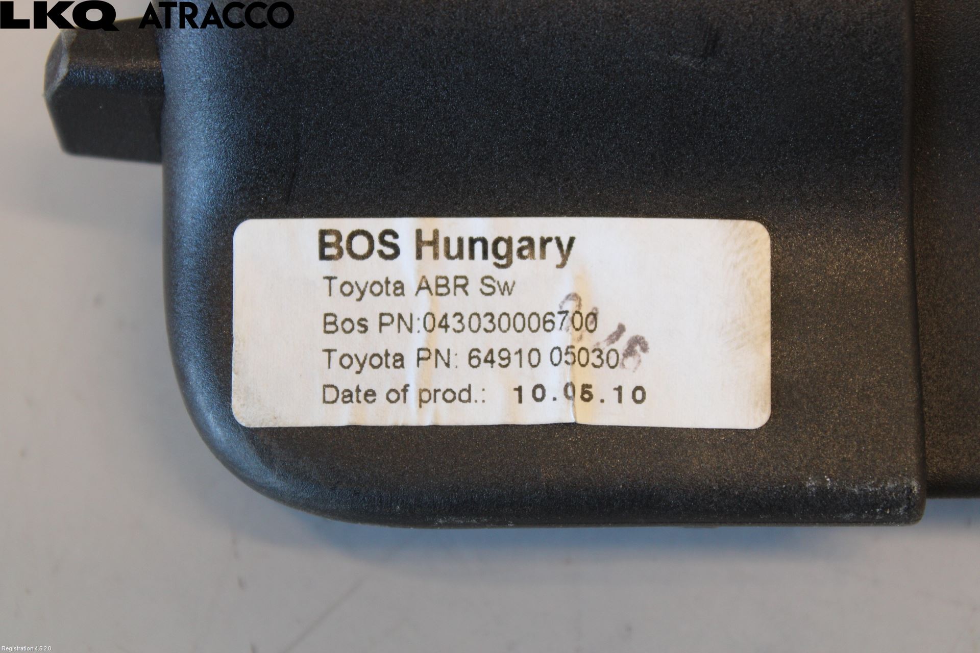 Toyota AVENSIS 09-15 Innr Innsyn Beskytelse Stv