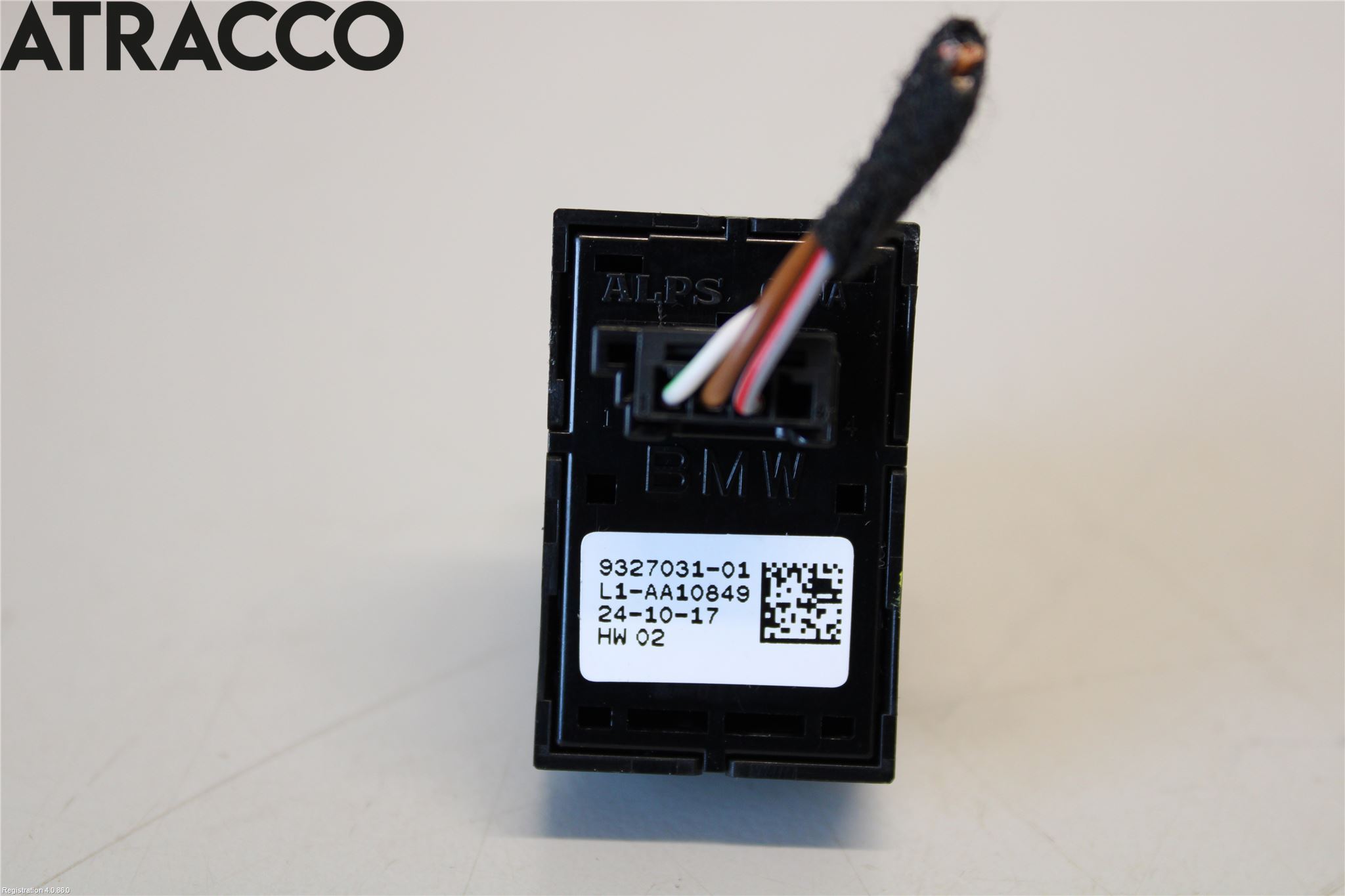 BMW 5 G30/G31/F90 17-23 Bryter Vindusheis