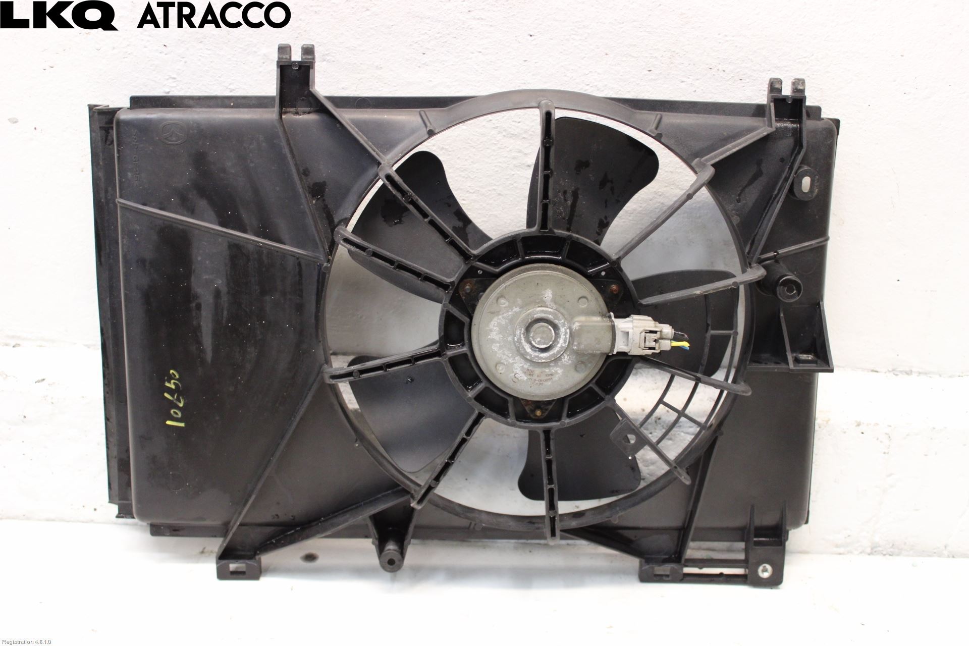 Mazda 2 (DE) 08-15 Kjølevifte Elektrisk