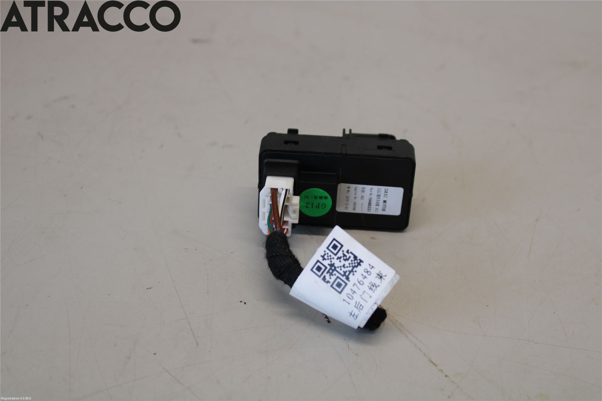 MG ZS EV 20- Bryter Vindusheis