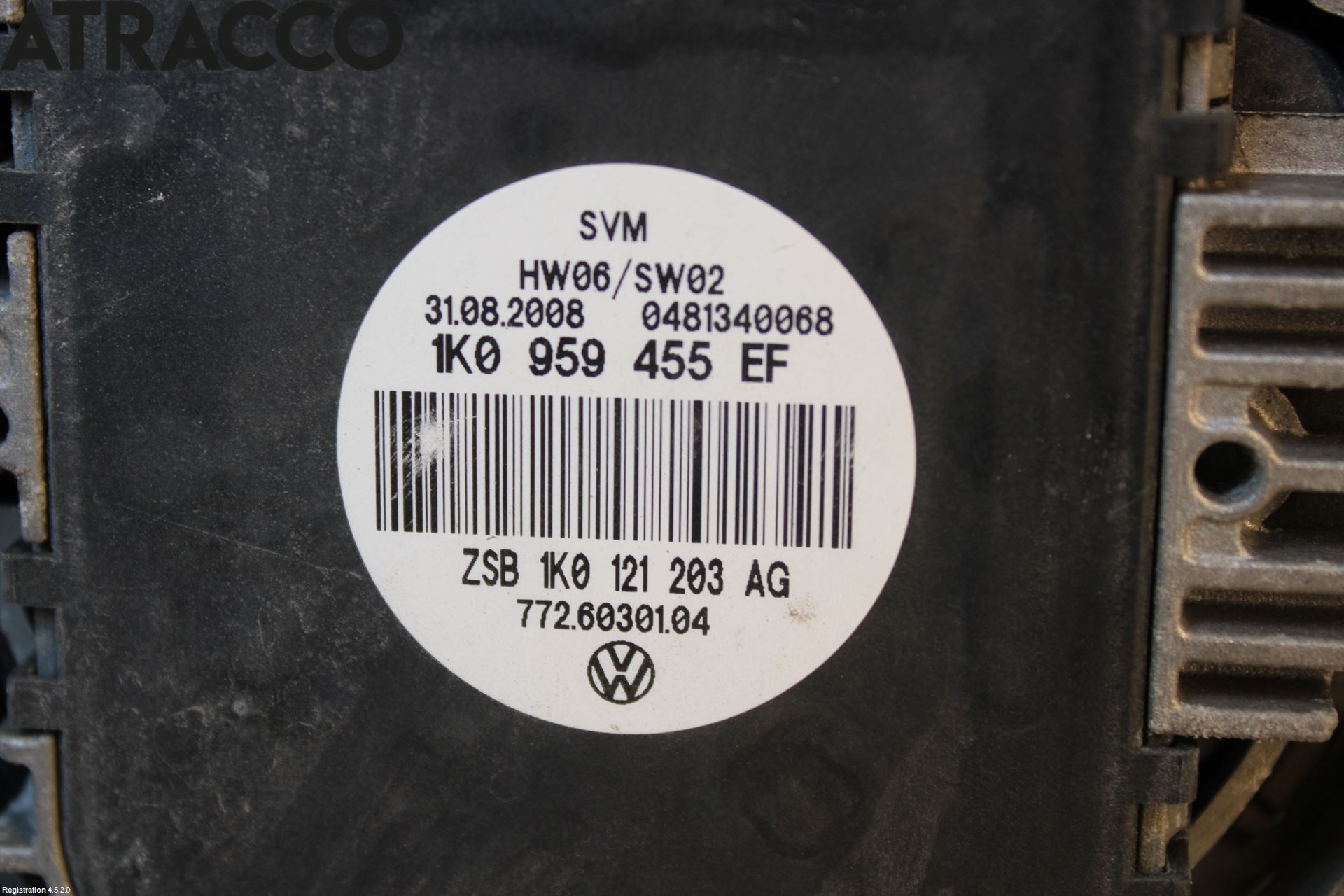 Volkswagen VW GOLF V 04-09 Kjølevifte Elektrisk