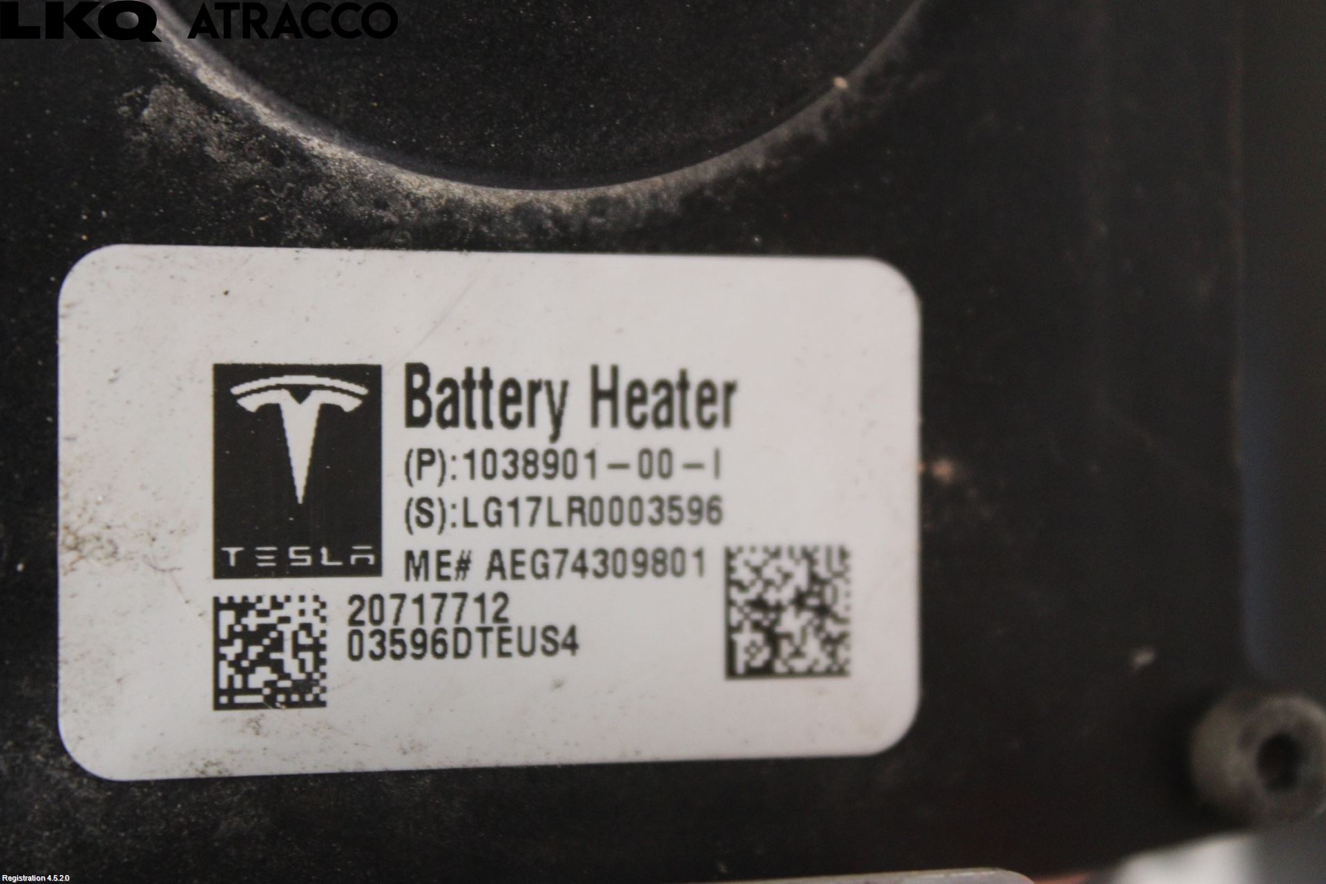 Tesla MODEL S 13- Motorvarmer Elektrisk